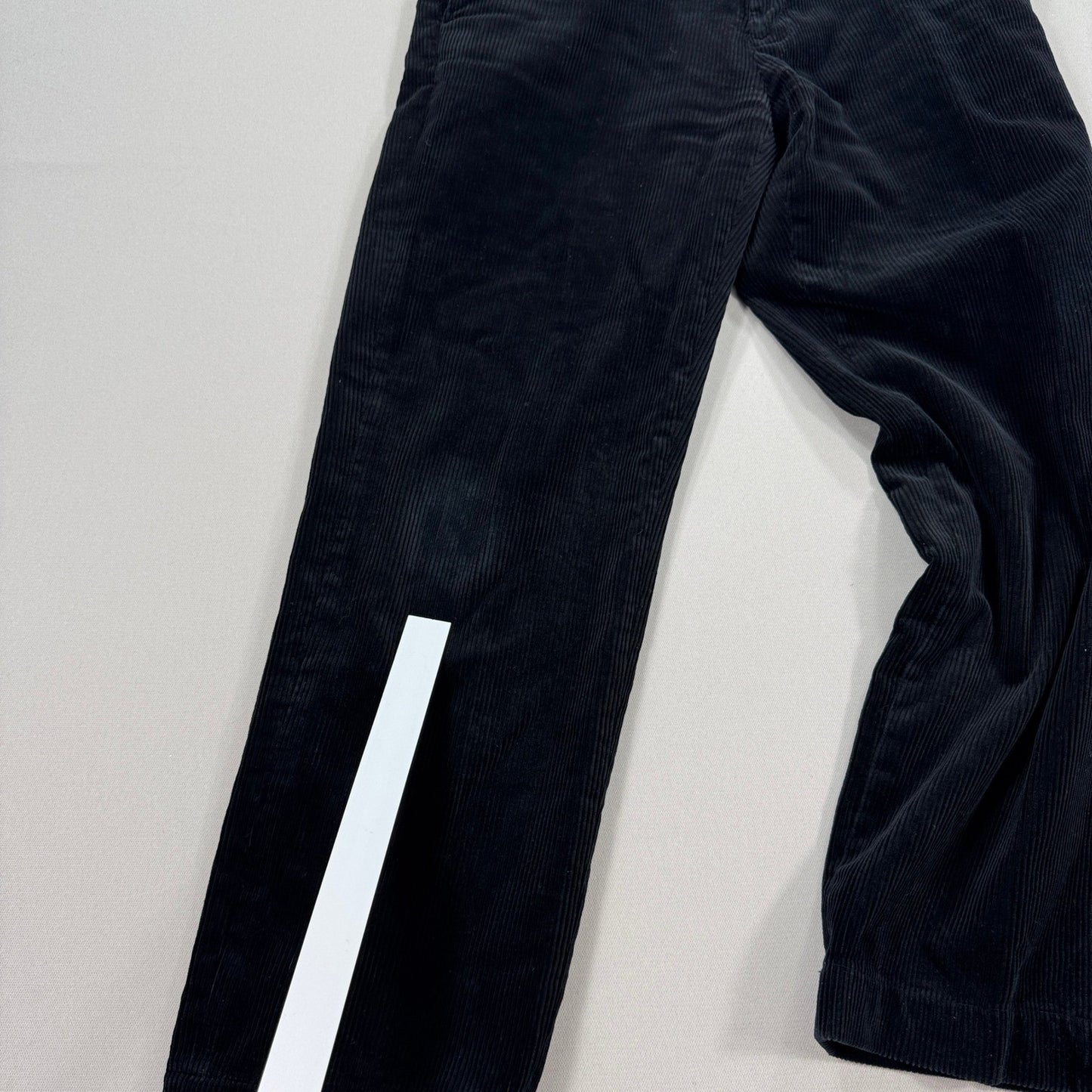 Polo Ralph Lauren Preston Pants mens 32x30 Black Corduroy Trousers Classic Fit