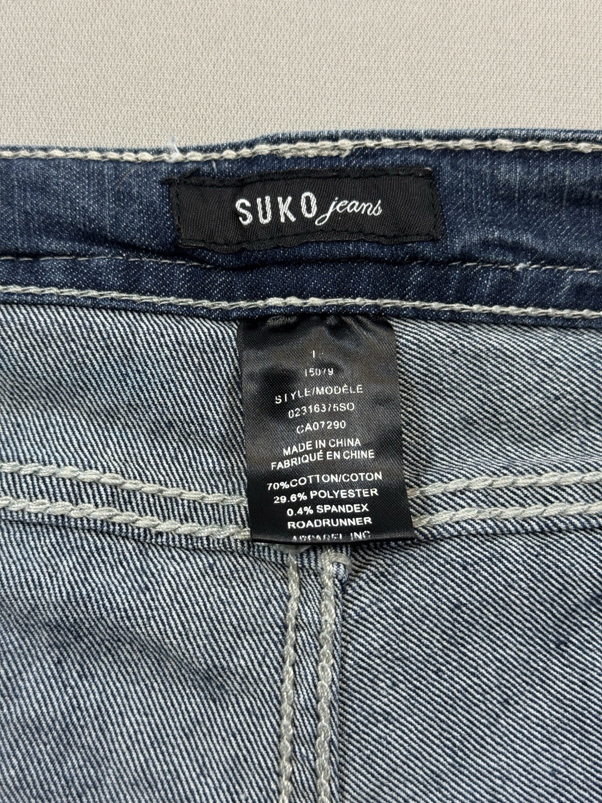 Suko Jeans Bootcut Womens Size 10 Blue Denim Pants Straight Leg Relaxed Fit