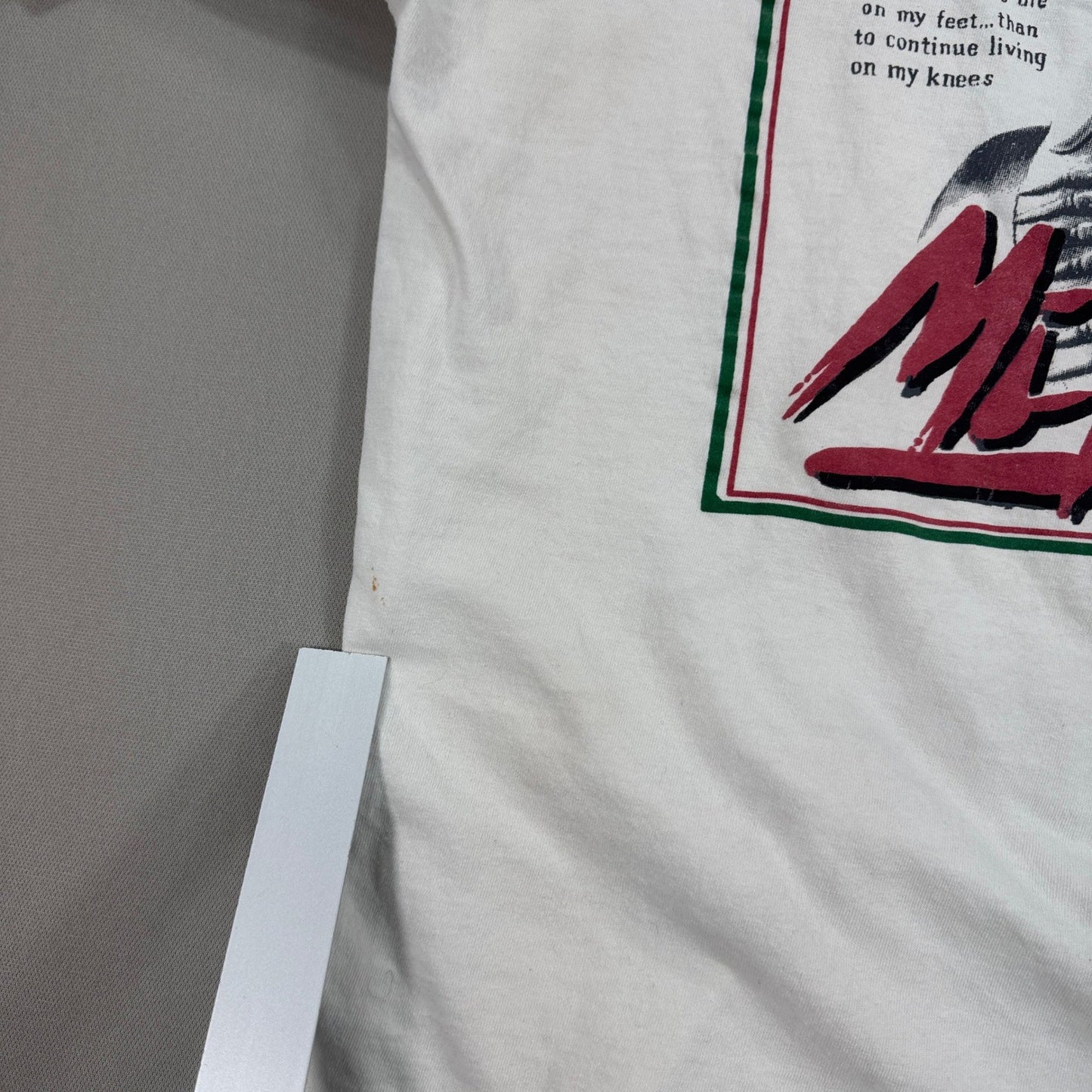 Vintage Emiliano Zapata T Shirt Mi Tierra Mens Size XL