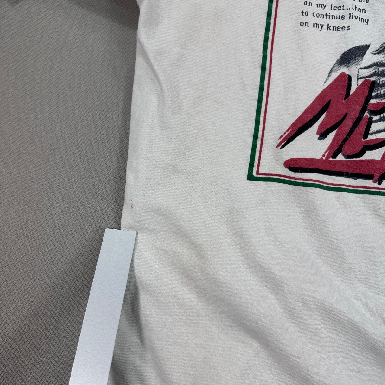 Vintage Emiliano Zapata T Shirt Mi Tierra Mens Size XL