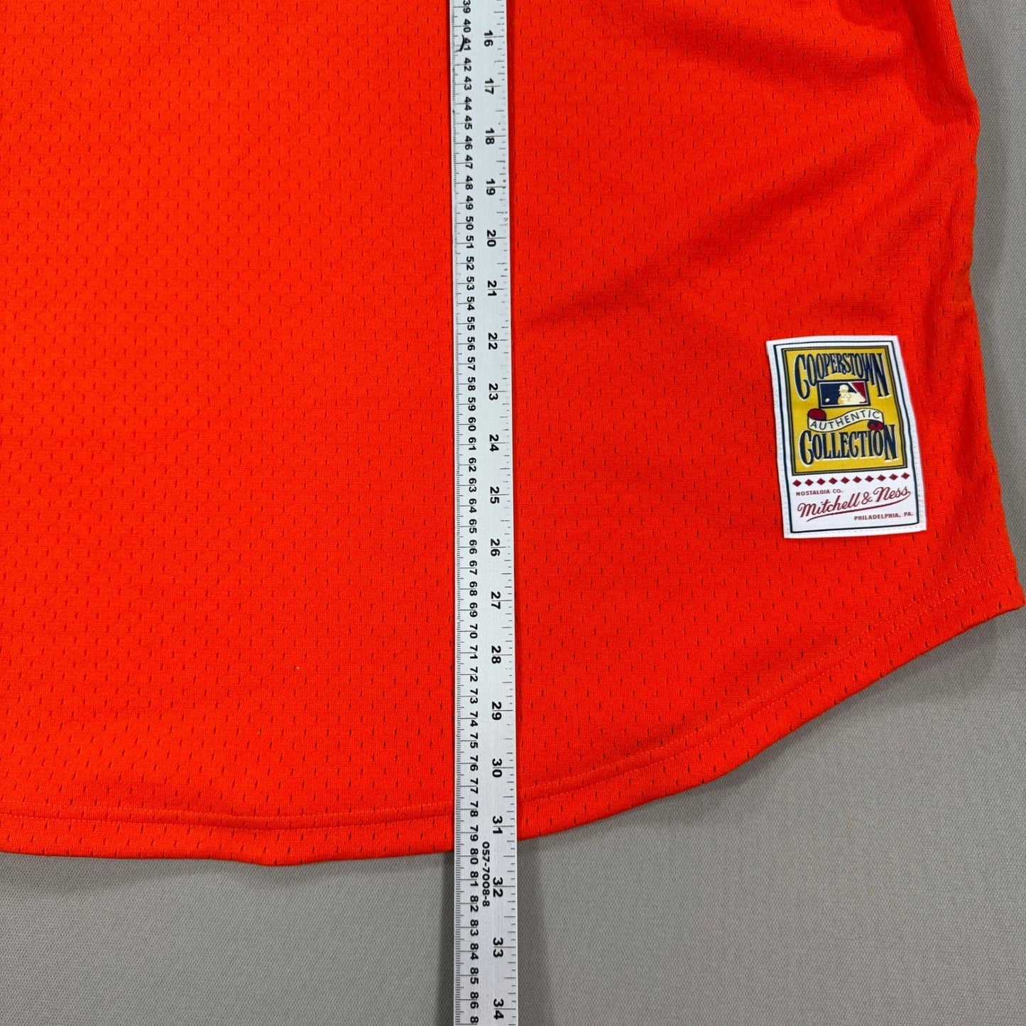 Cal Ripken Jr. Orange Baltimore Orioles Cooperstown Authentic Jersey mens 3XL