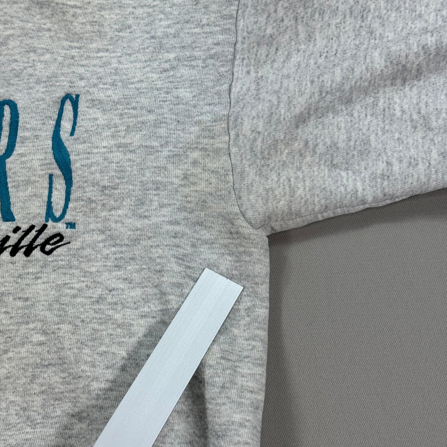 Vintage 90s Jacksonville Jaguars Sweatshirt Logo 7 mens Medium Gray Made In USA