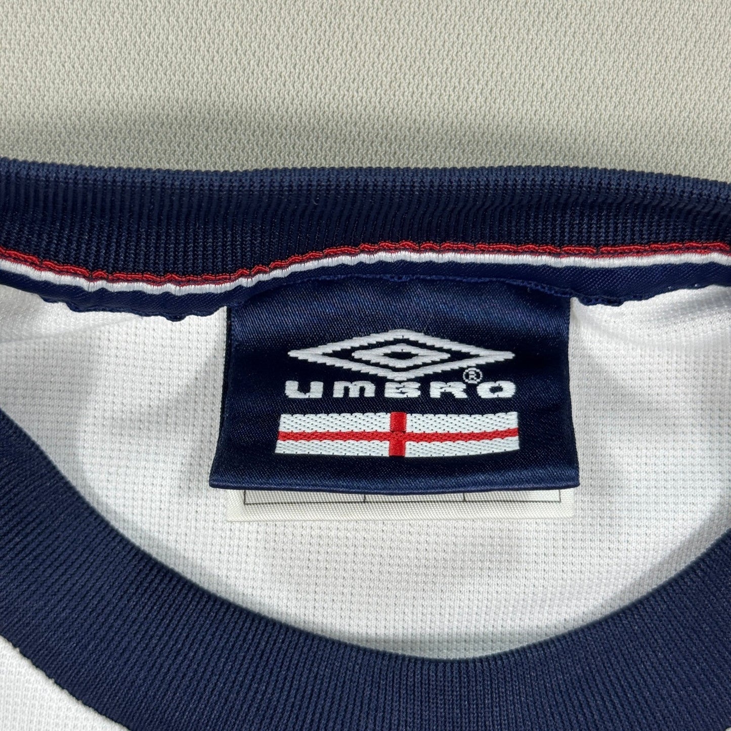 Umbro Team England Home Jersey  2000/2001 mens Medium Original