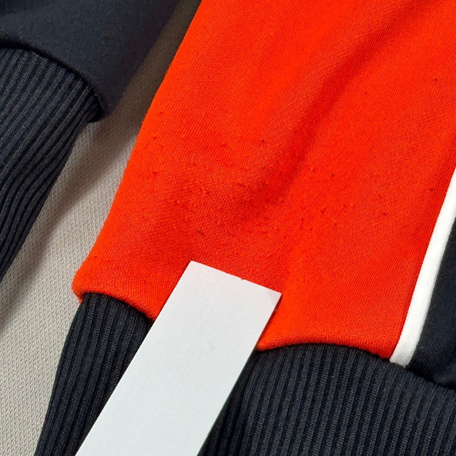 VTG Adidas Netherlands Track Jacket mens 2XL Black Red World Cup South Africa