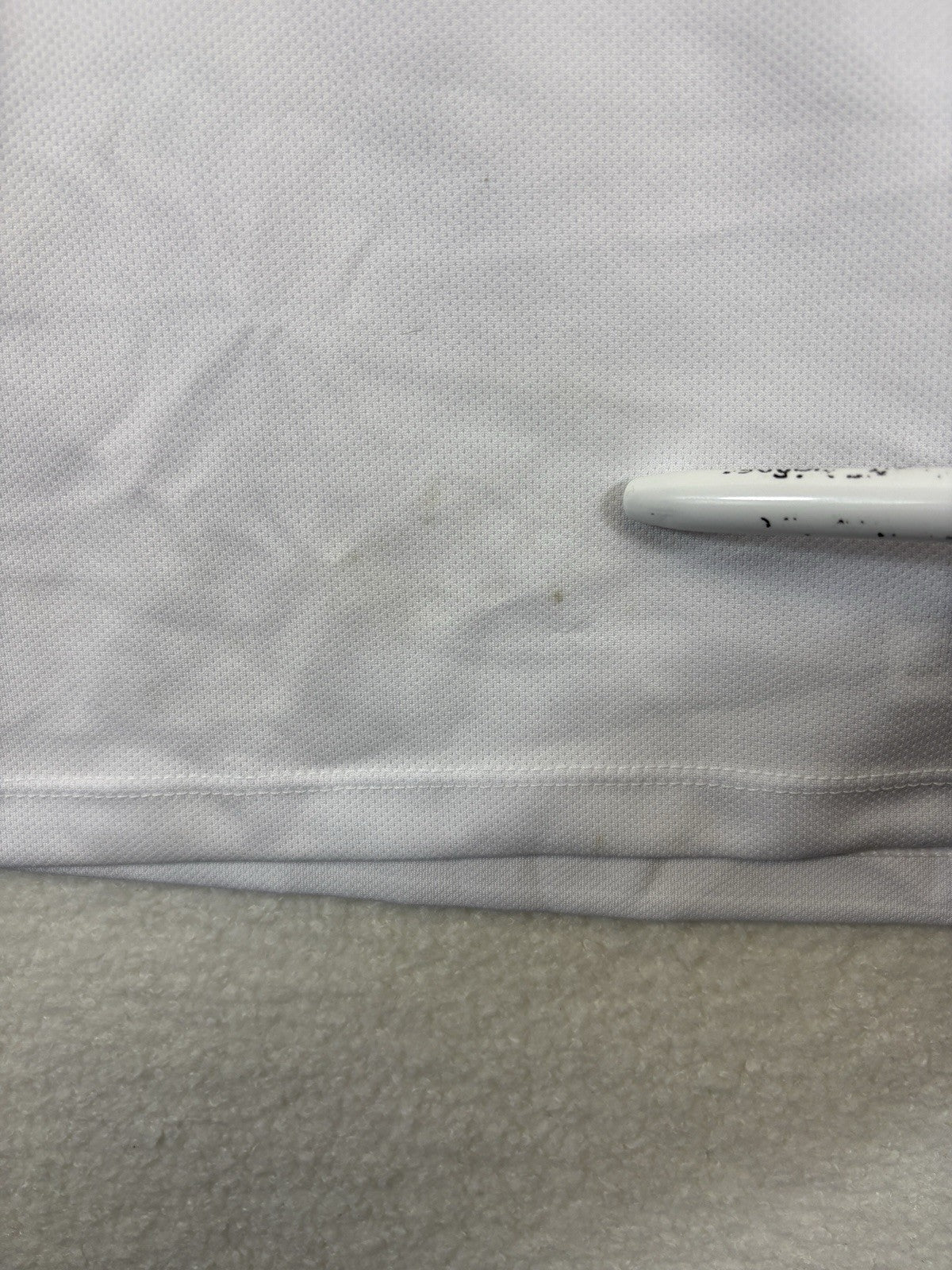 England Football Jersey 2009/10 Home Umbro White Embroidered Mens M