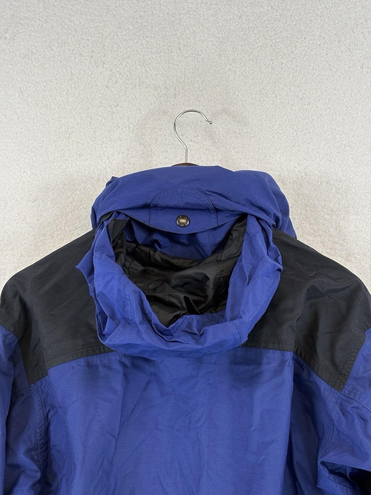 The North Face Nylon Hyvent Parka Jacket Mens Medium Full Zip Hooded Waterproof