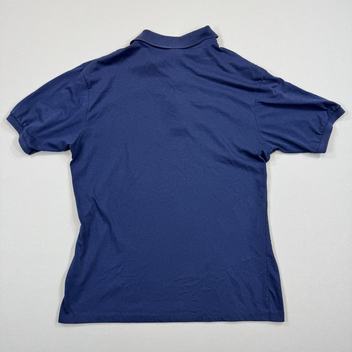 Walt Disney Polo Shirt mens Small Blue Mickey Mouse Embroidered Made In USA