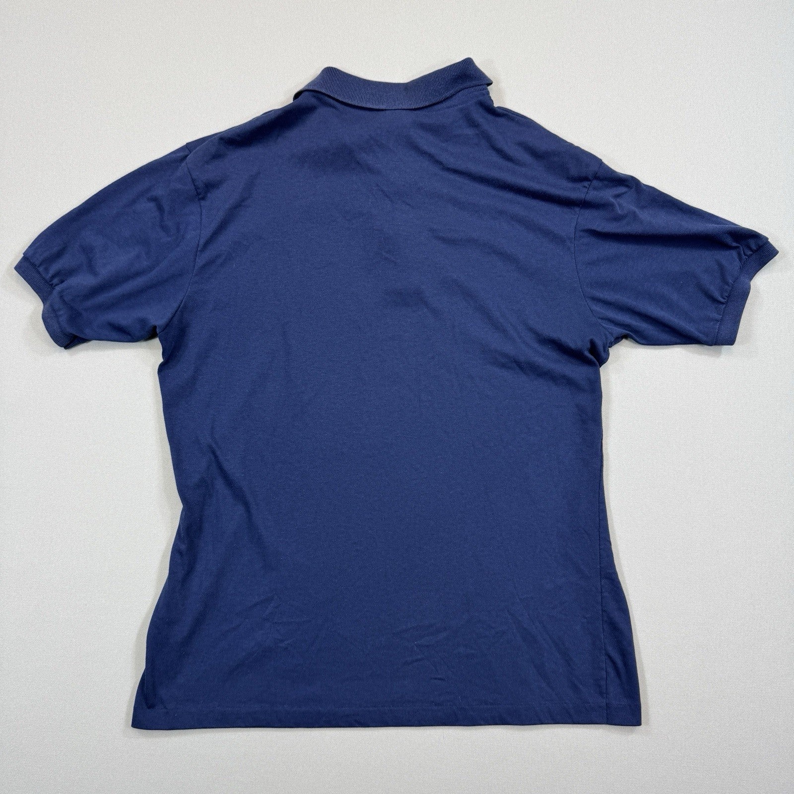 Walt Disney Polo Shirt mens Small Blue Mickey Mouse Embroidered Made In USA