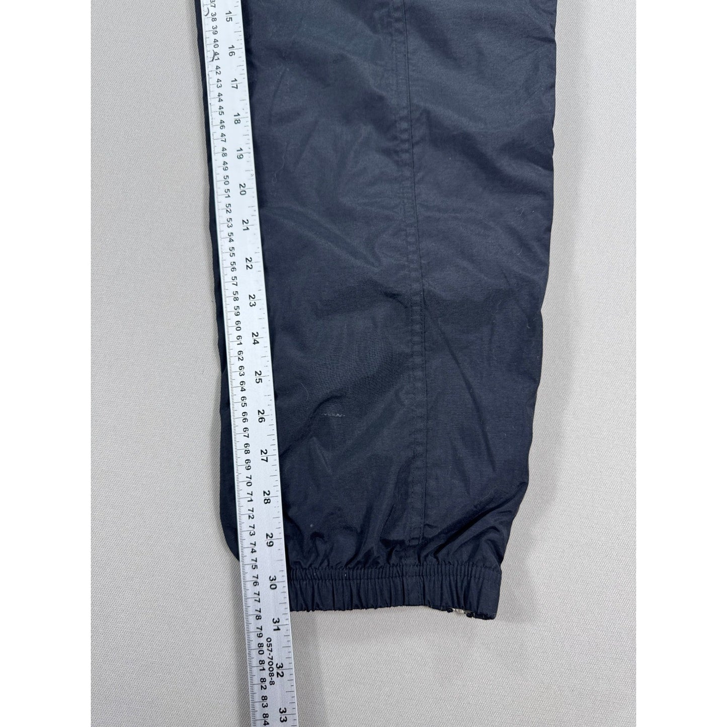 Vintage Polo Sport Ralph Lauren Track Pants Zip Leg mens Small Navy Blue Mesh