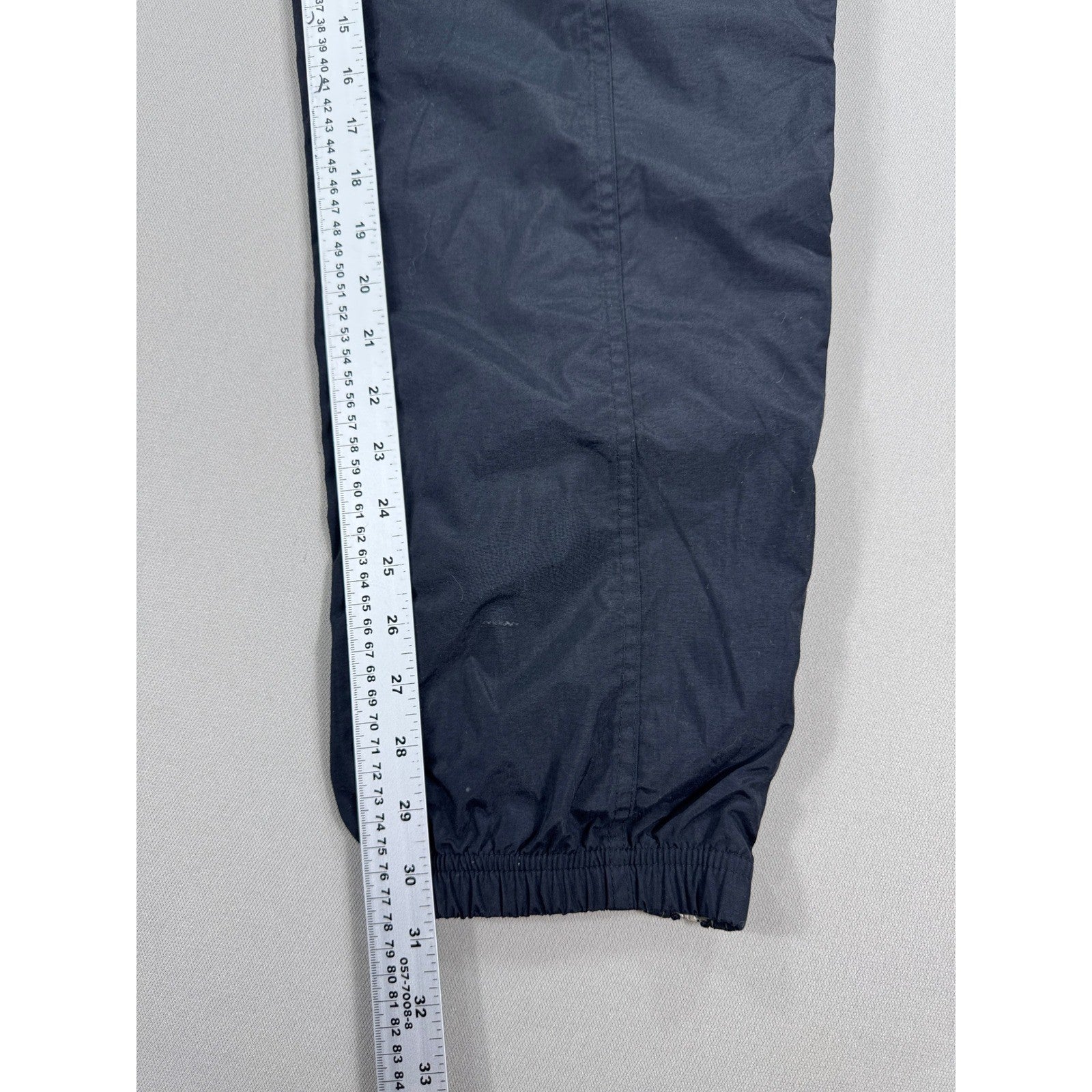 Vintage Polo Sport Ralph Lauren Track Pants Zip Leg mens Small Navy Blue Mesh