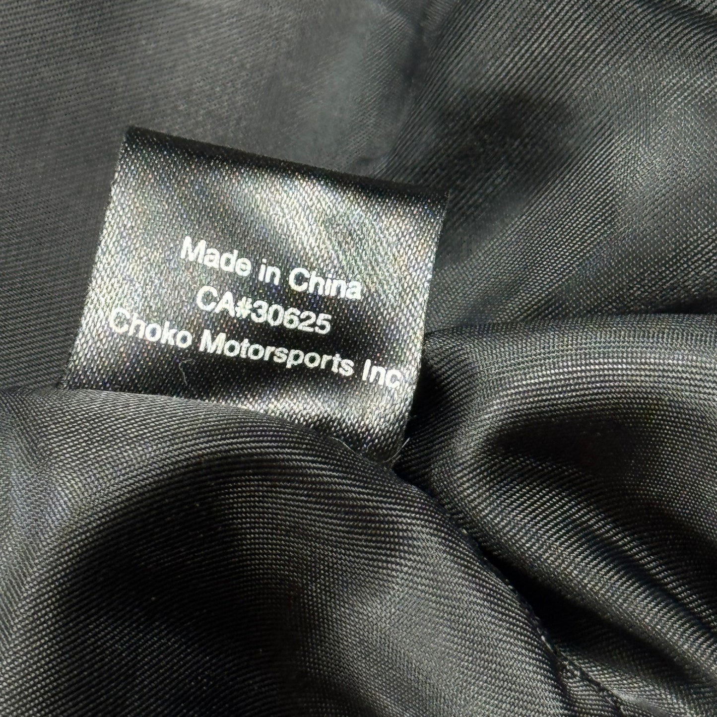 Snap On Tools Racing Jacket Black Suede Limited Edition mens Medium