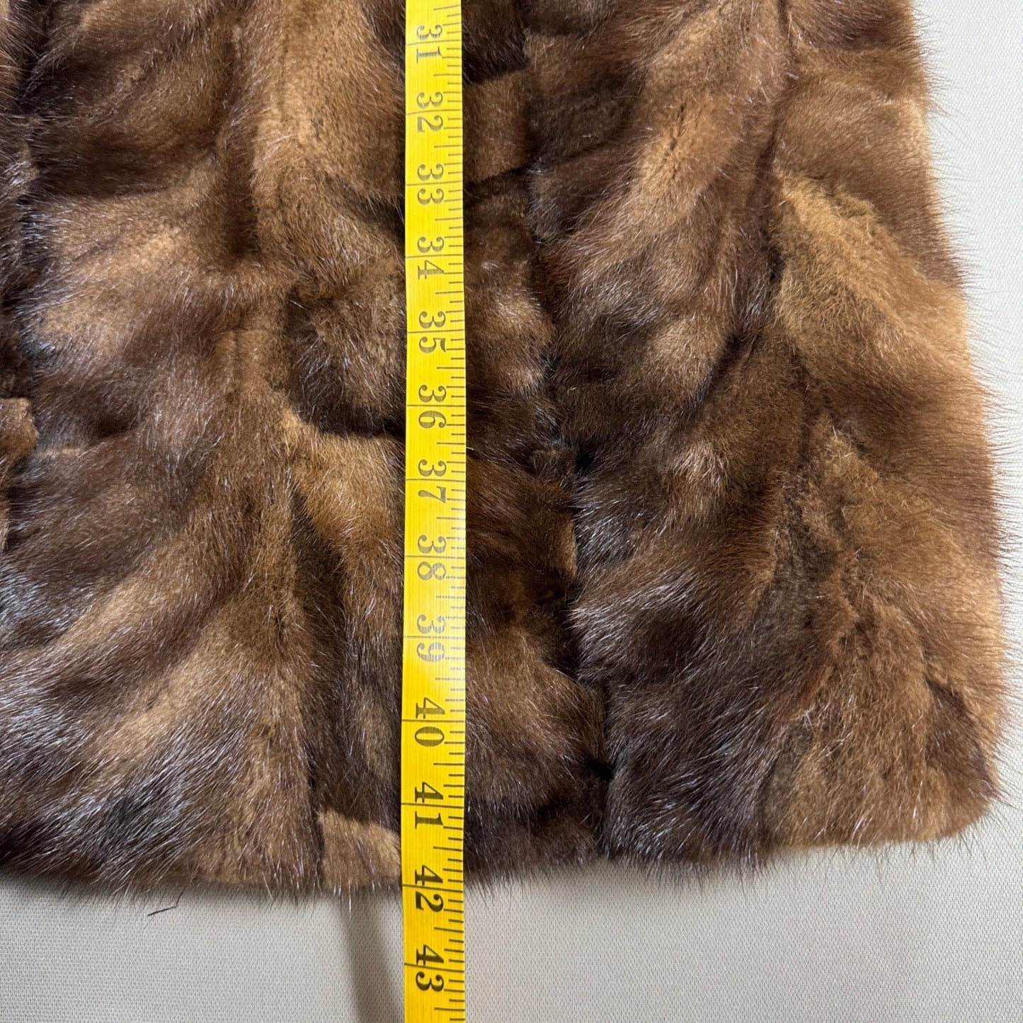 Beautiful Nadel Hamilton Furs Full Length Mink Fur Coat Womens Lined