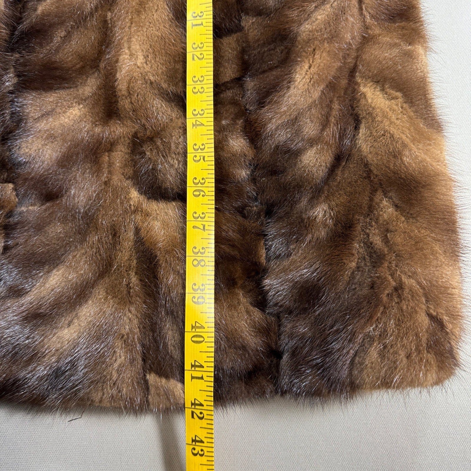 Beautiful Nadel Hamilton Furs Full Length Mink Fur Coat Womens Lined