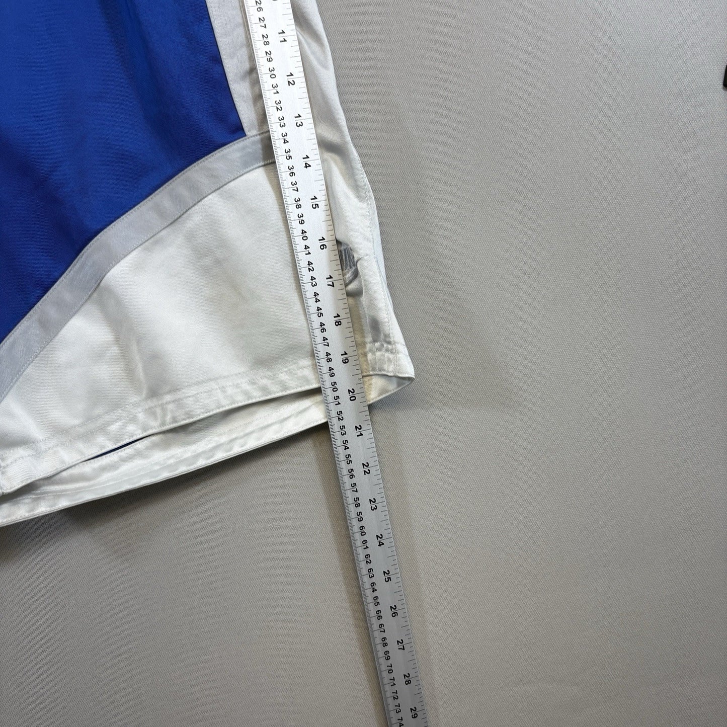 Vintage Nike Reversible Track Shorts Blue White Basketball mens Large