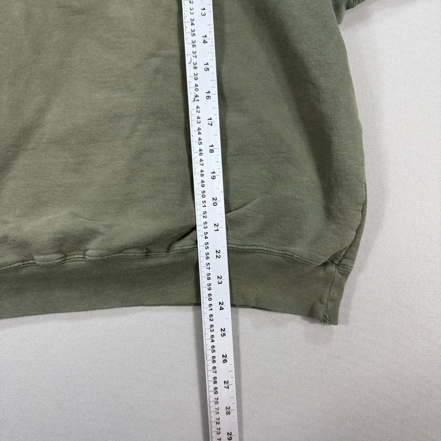 Vintage Timberland Sweatshirt mens XL Olive Green Crewneck Pullover Thrashed