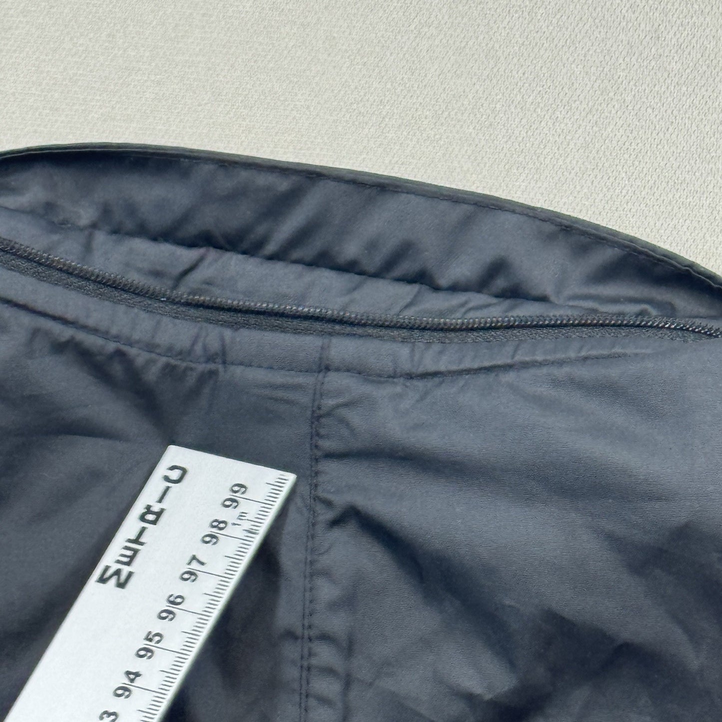 Vintage Nike Running Jacket Womens Small Purple Black Full Zip Windbreaker