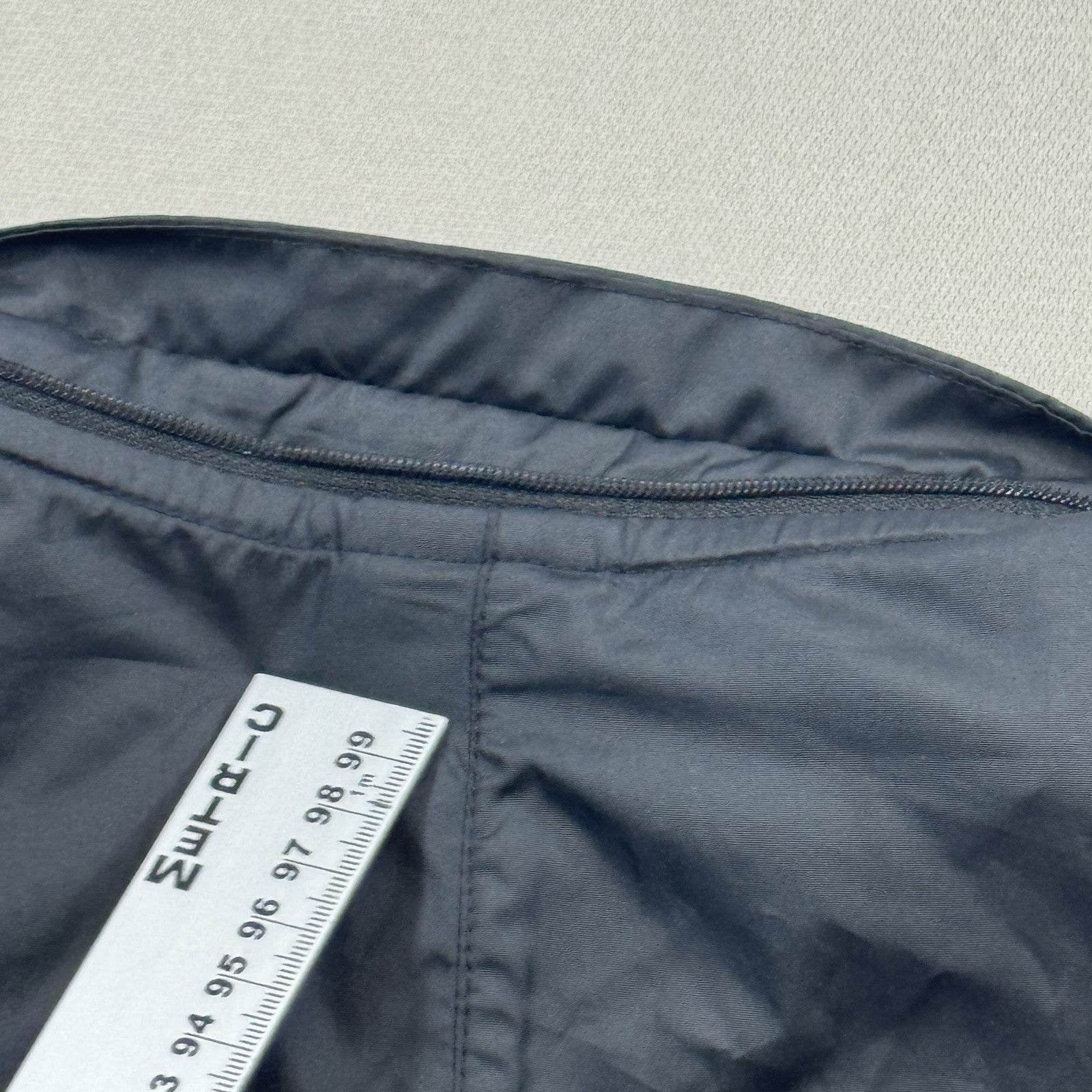 Vintage Nike Running Jacket Womens Small Purple Black Full Zip Windbreaker