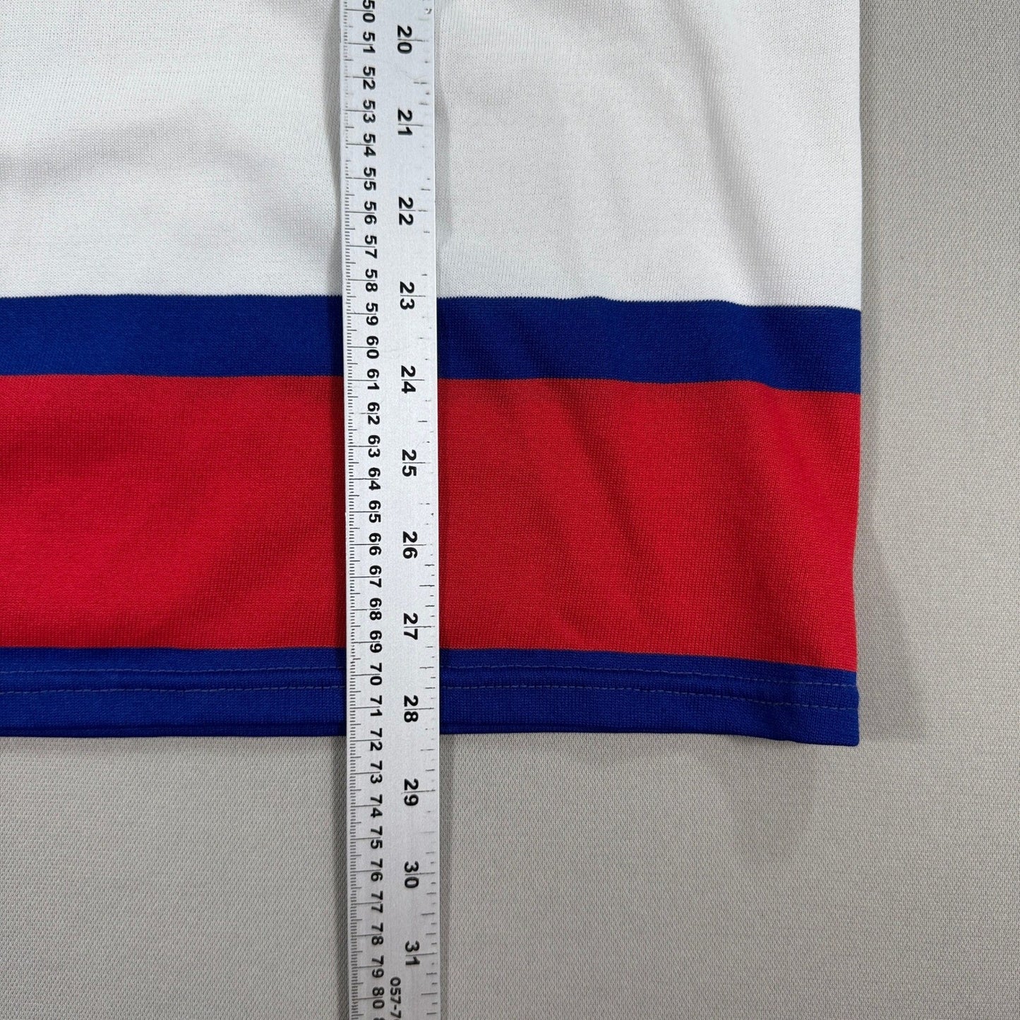 Rare Vintage 90s Cooper Team USA Hockey Jersey Olympic Mens Small Made In Canada