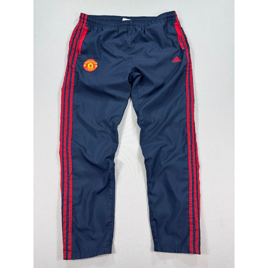 Vintage Adidas Manchester United Track Pants Mens Asian Size XL Blue Red Trefoil