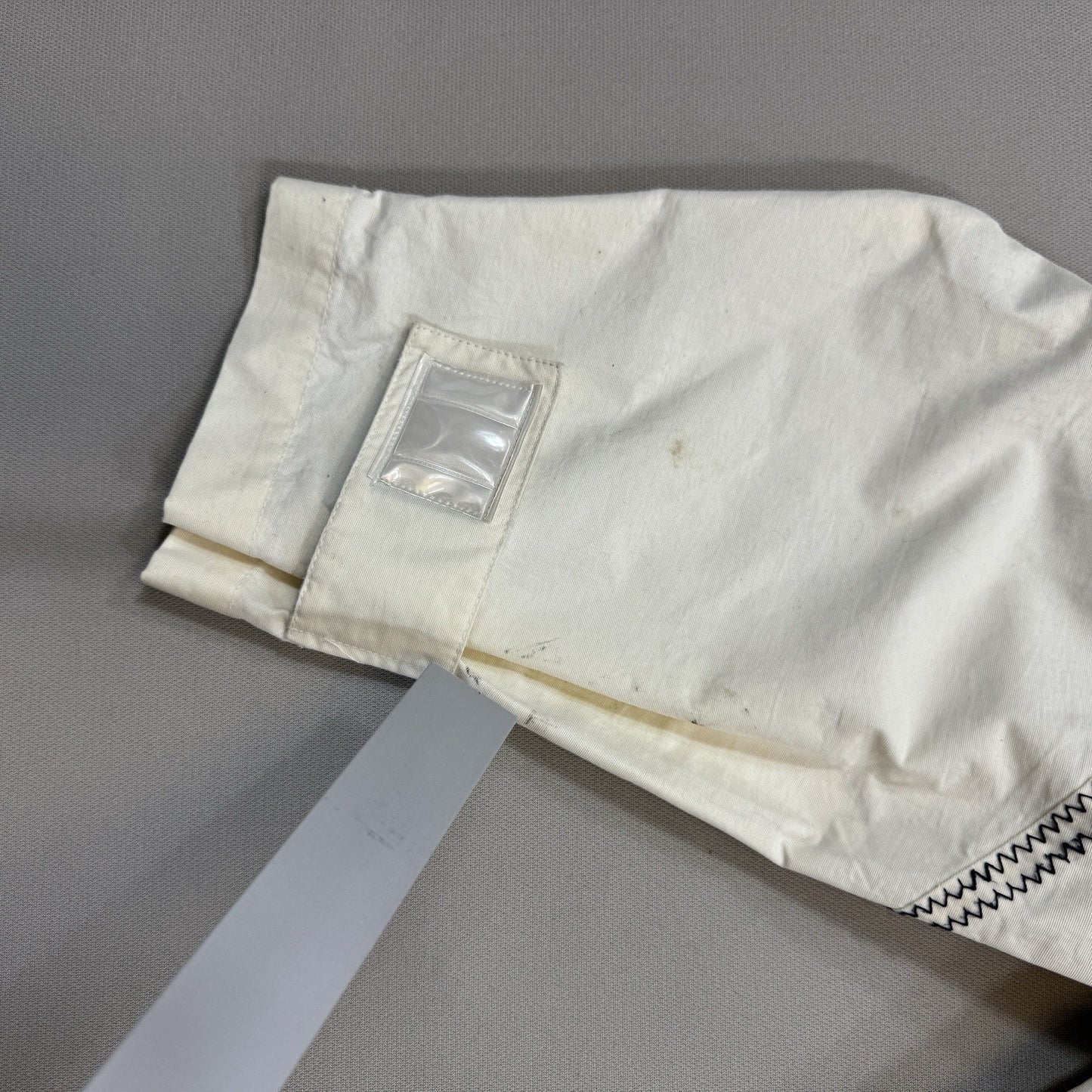 Vintage 90s Tommy Hilfiger Sailing Gear Jacket mens XL White Full Zip Hoodie