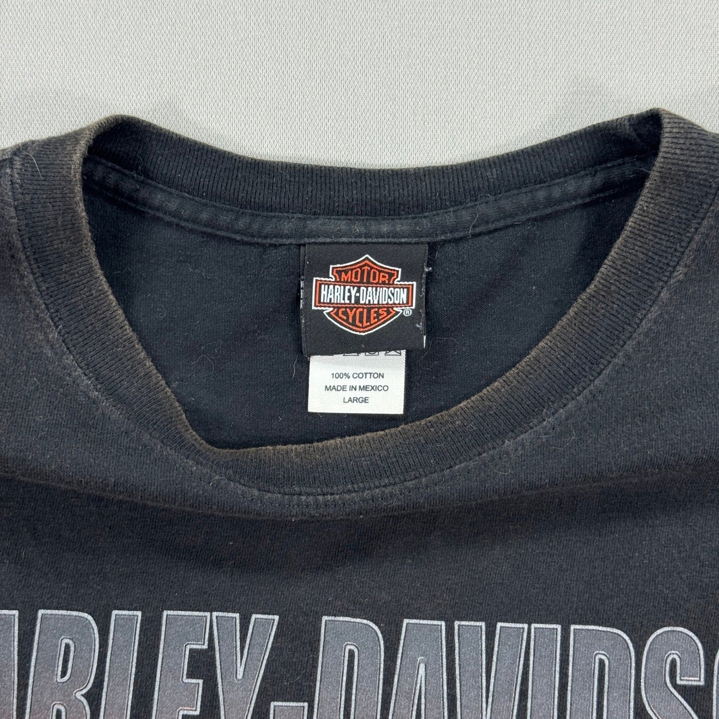 Vintage Harley Davidson T-Shirt Santa Cruz California Live To Ride mens Large