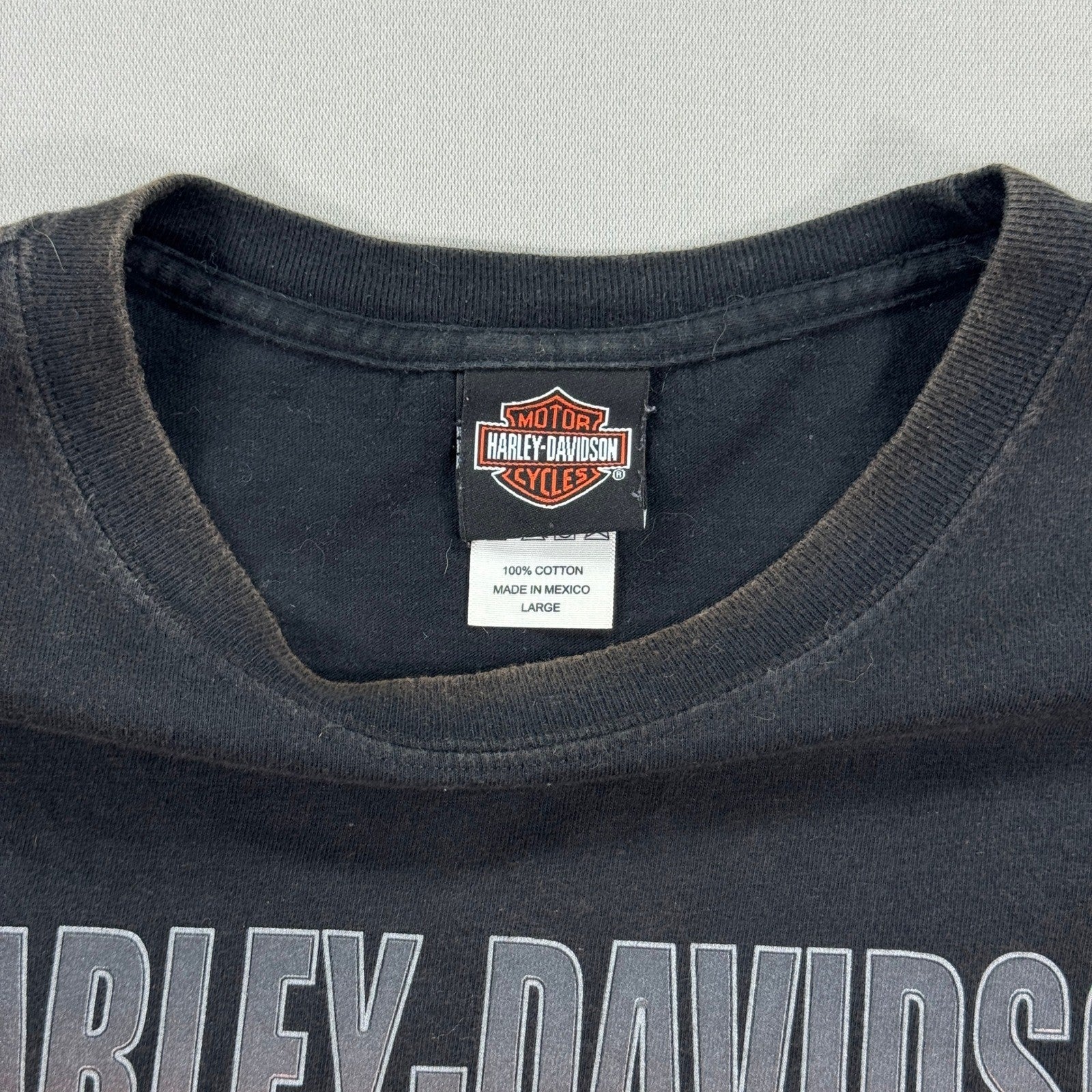 Vintage Harley Davidson T-Shirt Santa Cruz California Live To Ride mens Large