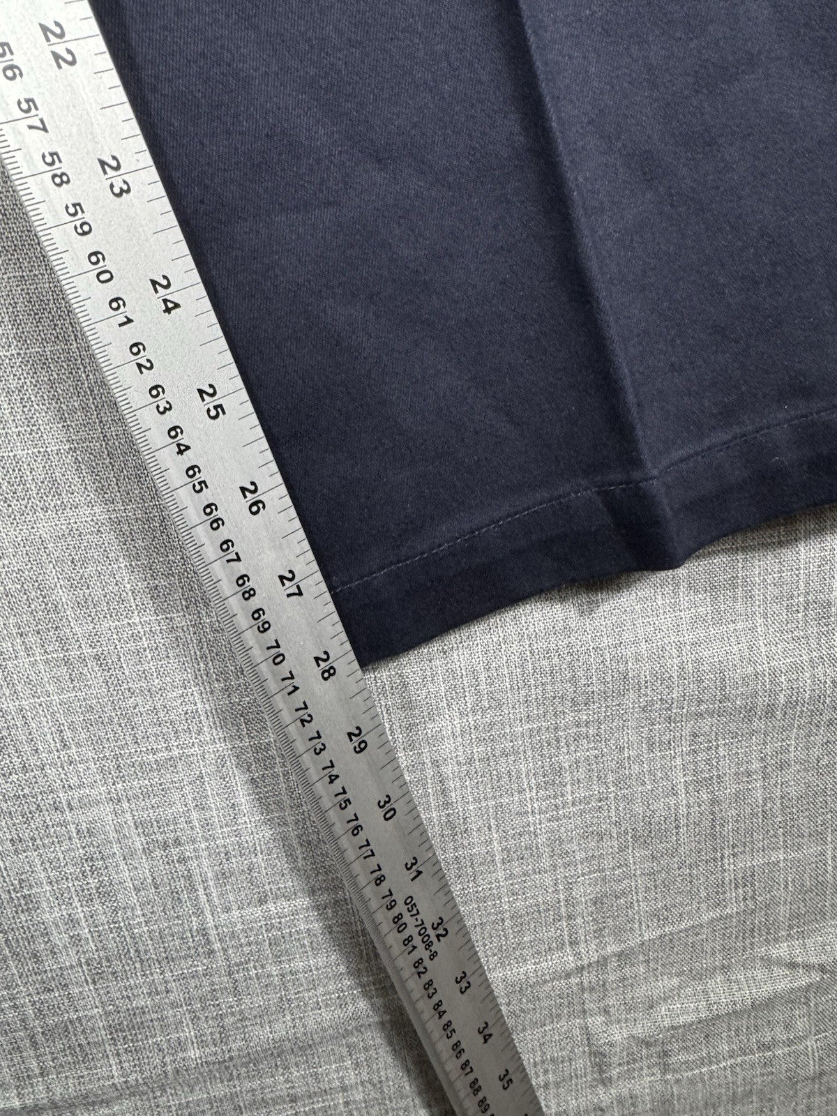 Dockers mens Classic Fit Khaki Stretch Pants Navy Blue 36x30 Brand New