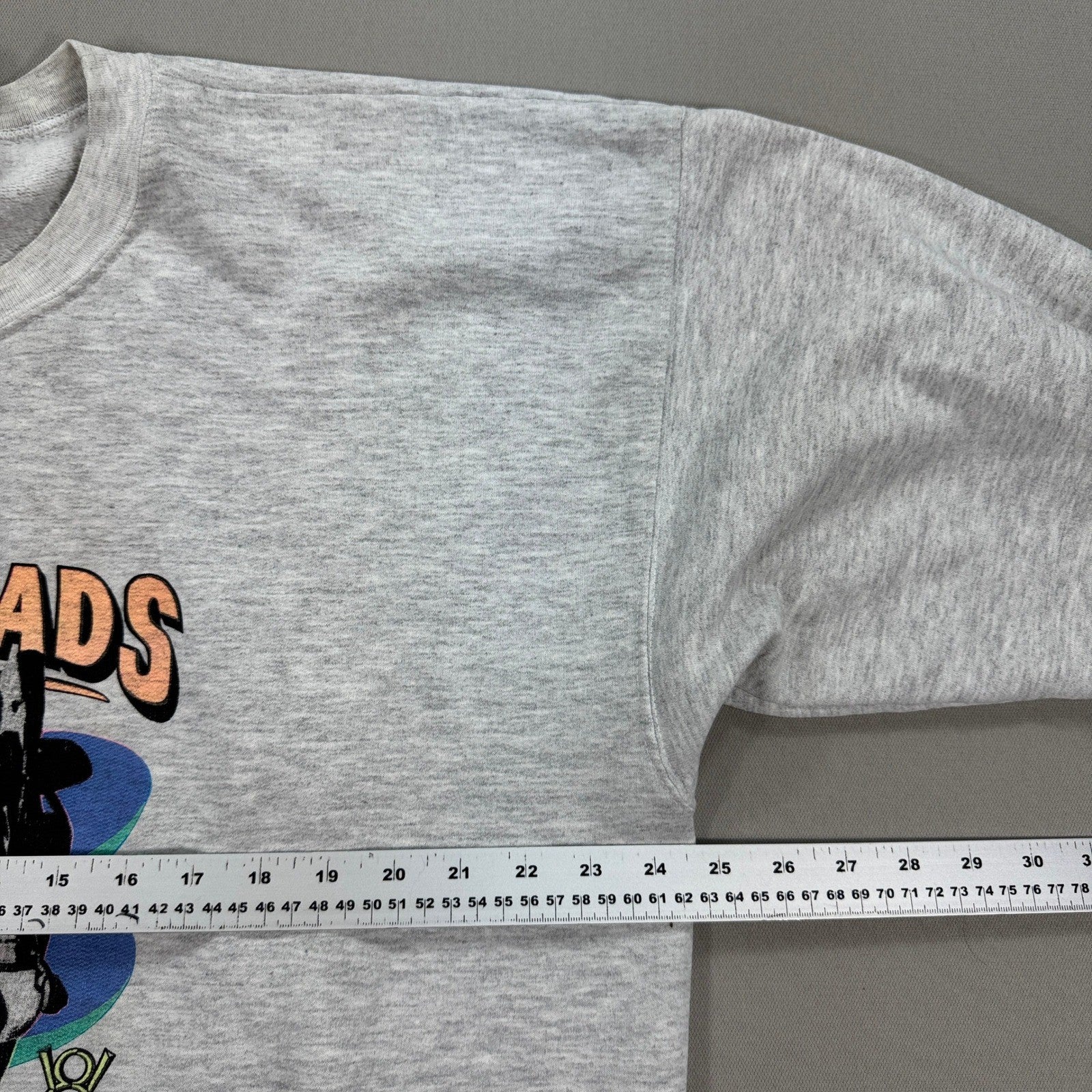 Vintage Ford Flatheads Forever Sweatshirt mens XL Gray Graphic Print Crewneck