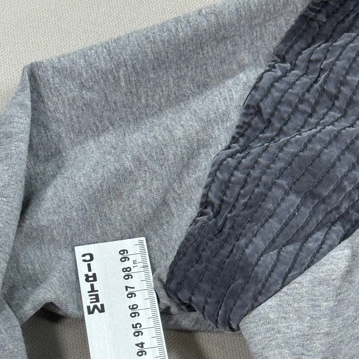 Lululemon Athletica Asymmetrical Zip Up Jacket Womens Size 10 Heathered Gray