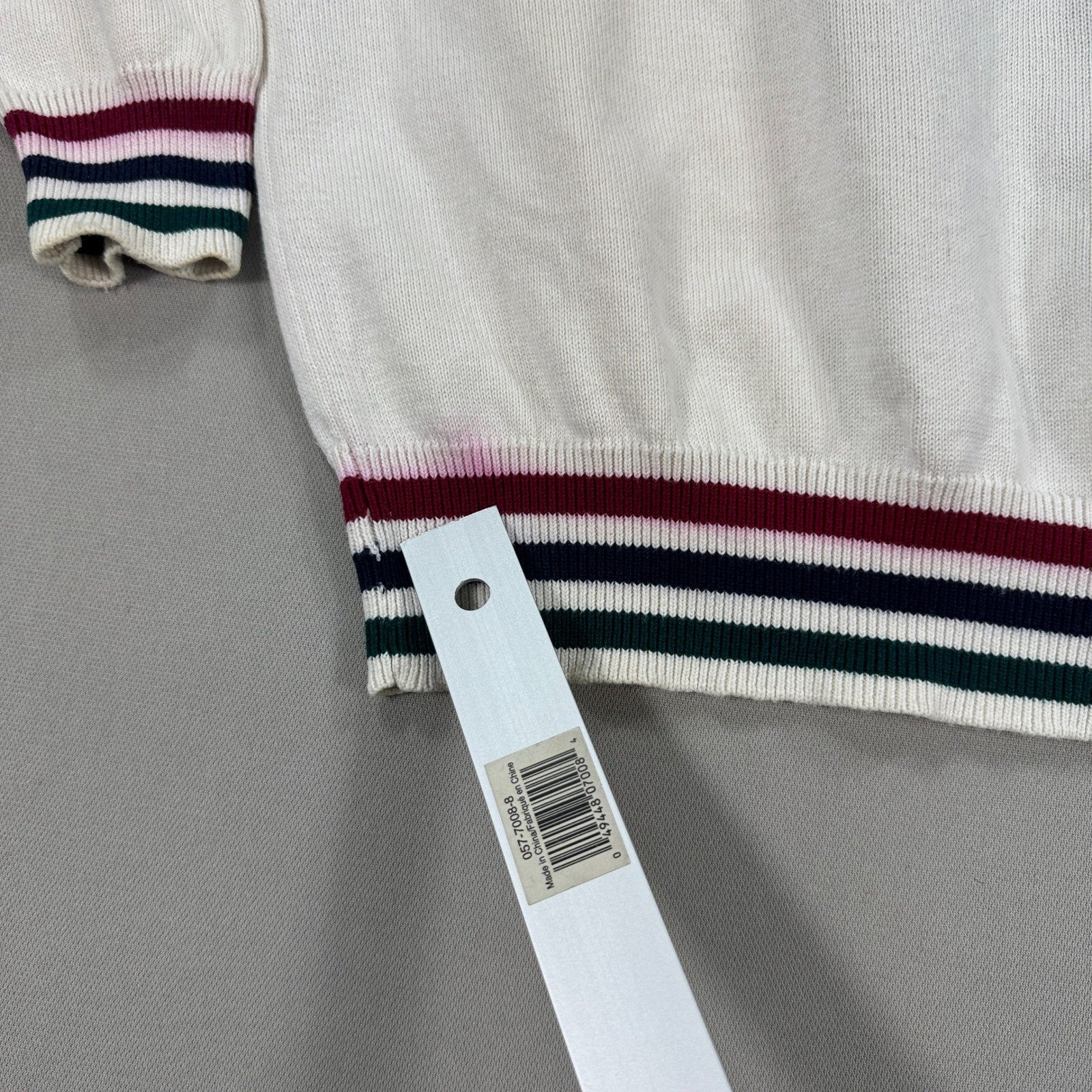 VTG 90s Cotton Traders Golf Sweater mens Medium Colorful Knitted Fall Spring