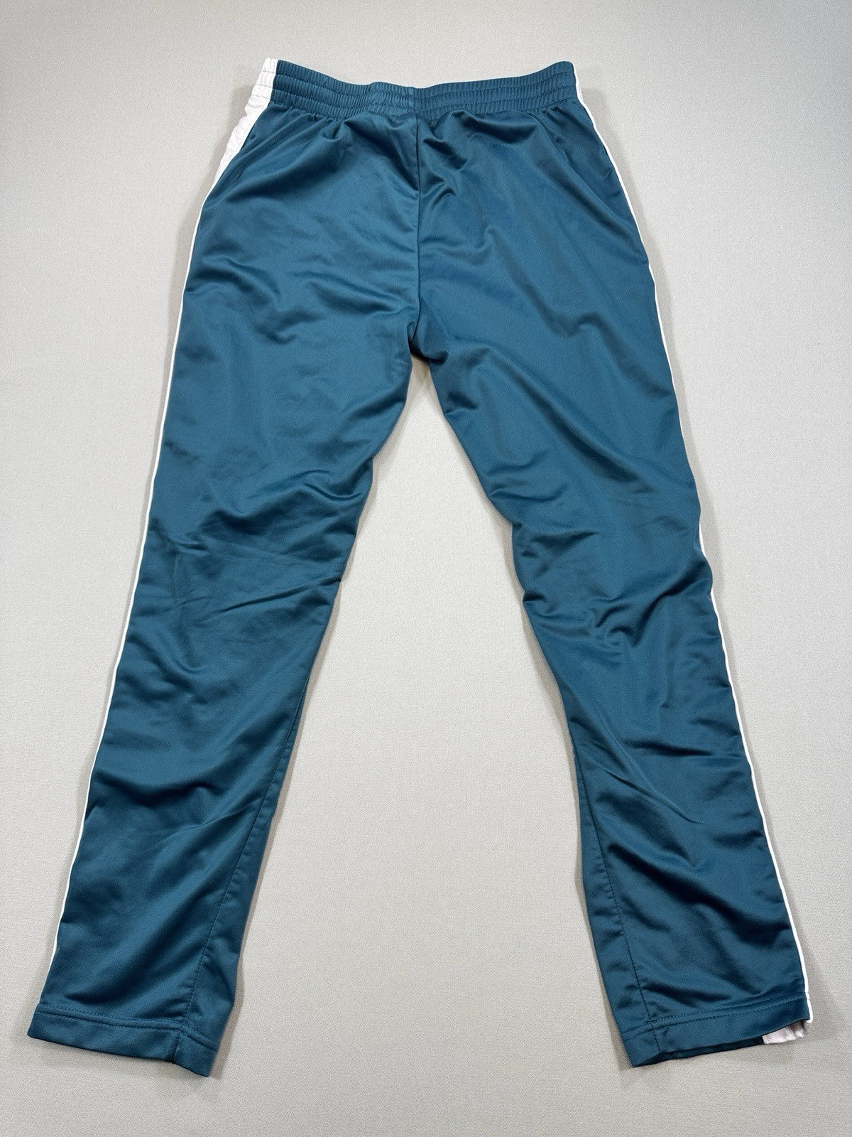 Kappa Sweatpants mens Large Teal White Lined Athleisure Track Sport