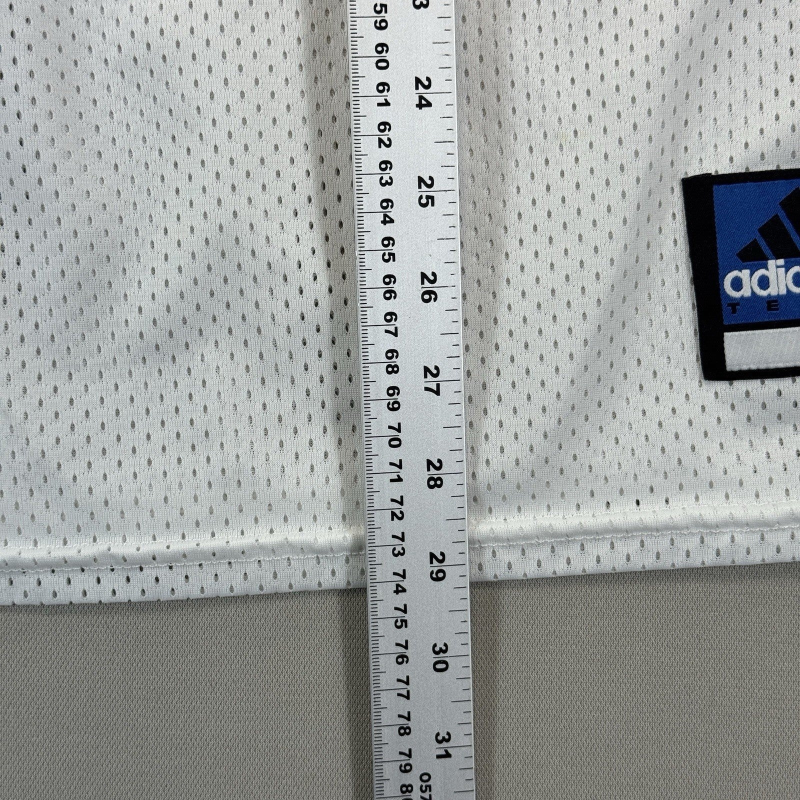 Vintage 90s Adidas Jerry Rice SF 49ers Jersey mens Large White Made In Canada