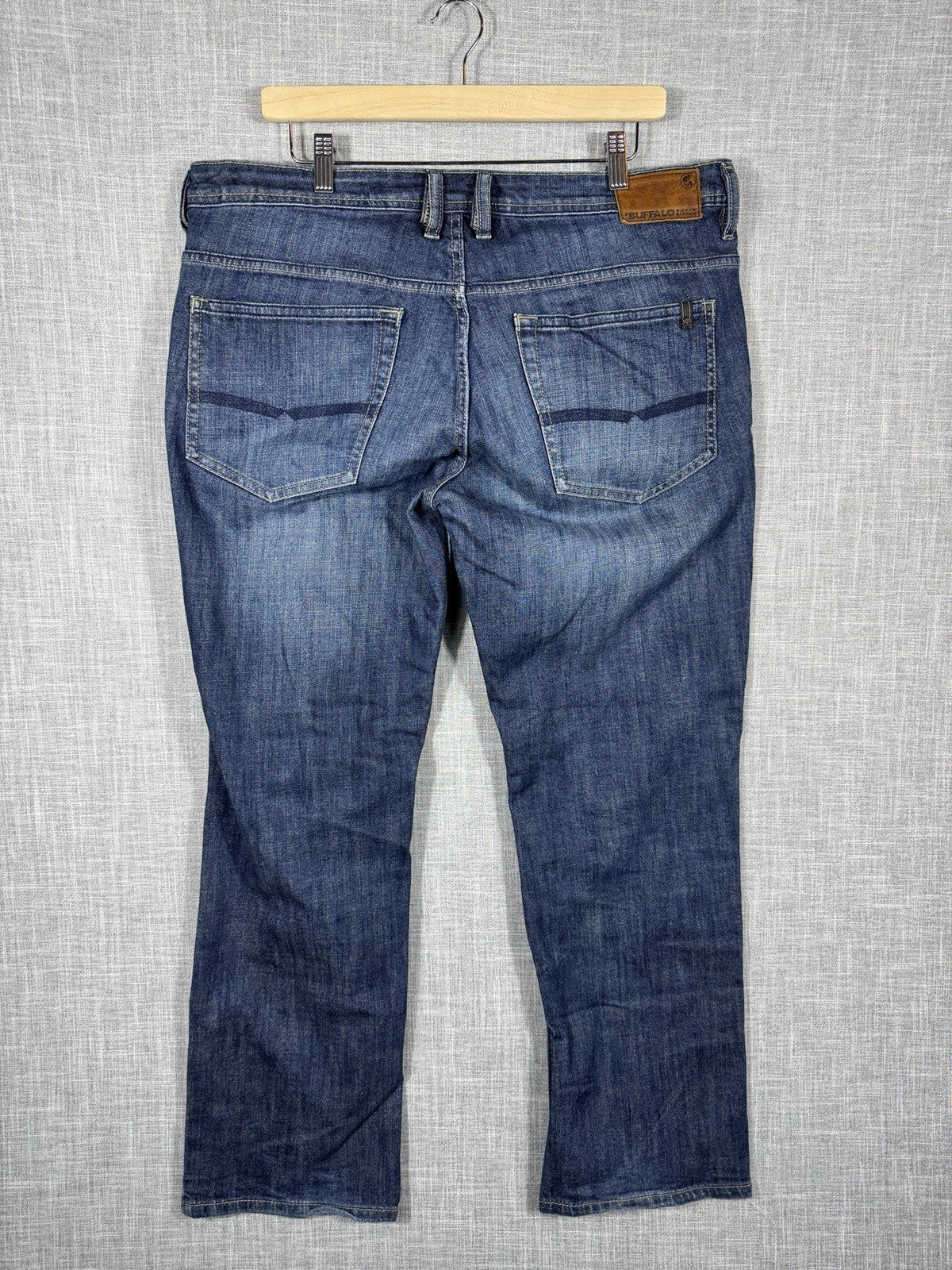 BUFALLO David Bitton Driven-X Straight Stretch Jeans mens Size 36 X 30