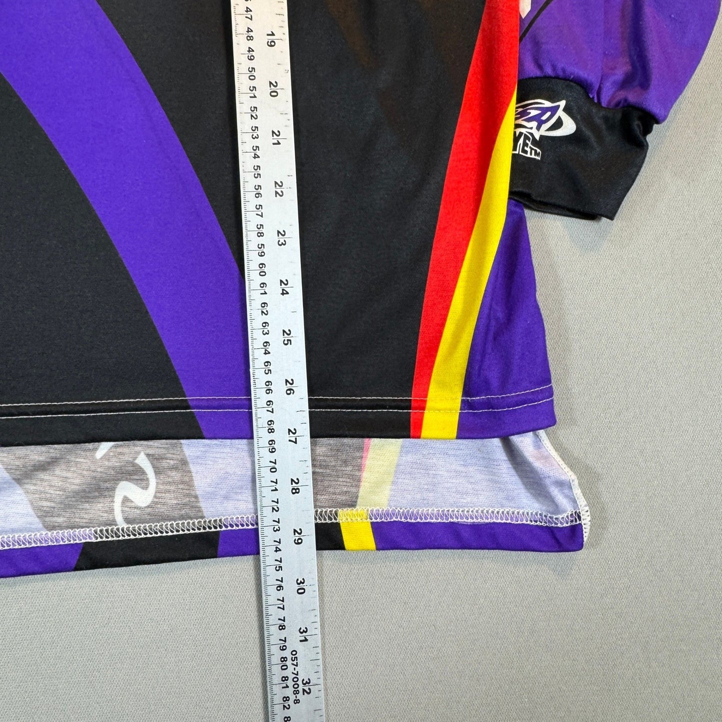 Vintage MSR Racing System 6 Jersey mens Small Purple Graphic Motocross Shirt