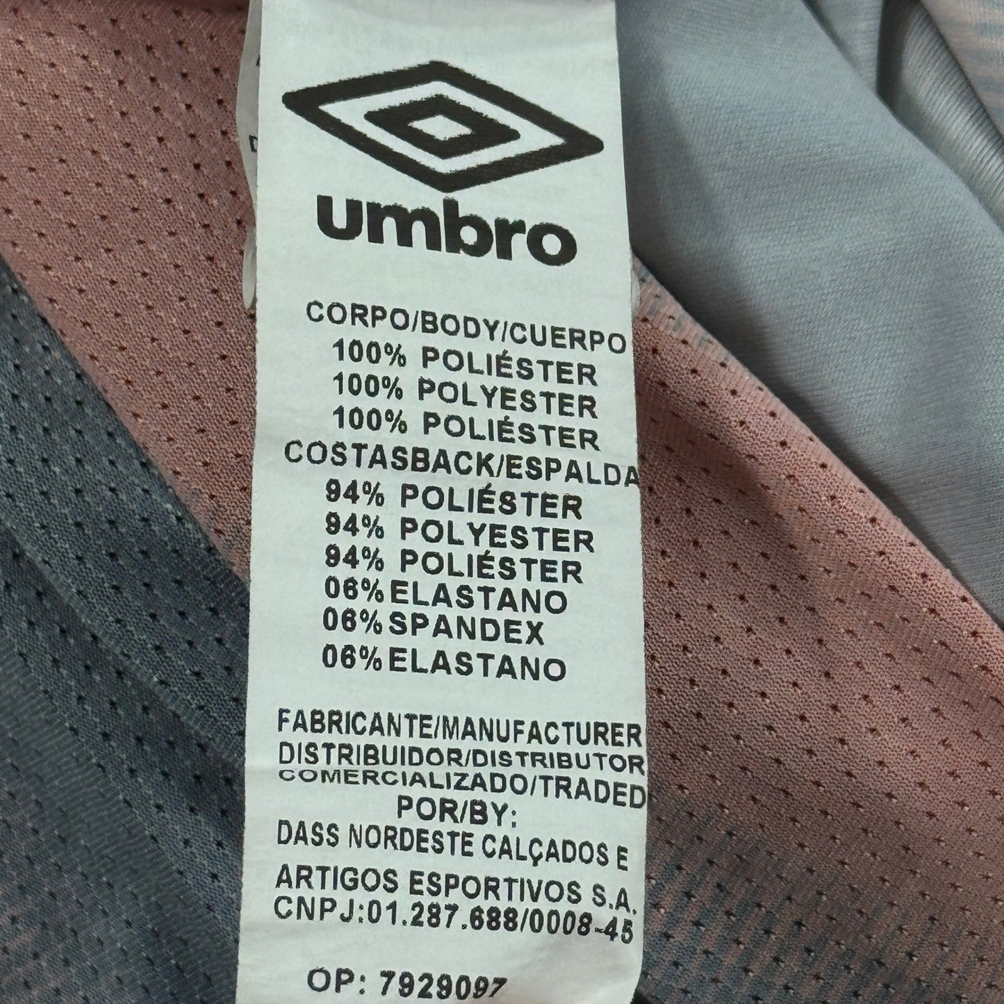 Umbro Sports Recife Club Home Shirt Sports Club Do 20/21 Jersey mens Large