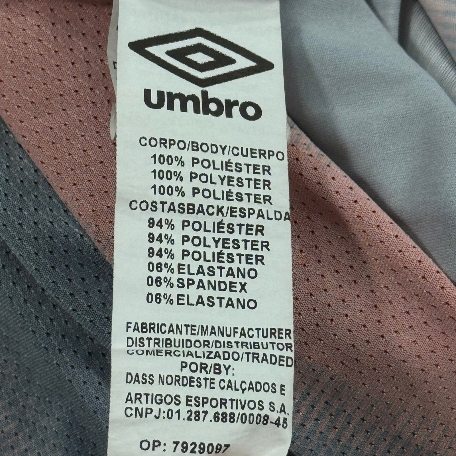 Umbro Sports Recife Club Home Shirt Sports Club Do 20/21 Jersey mens Large