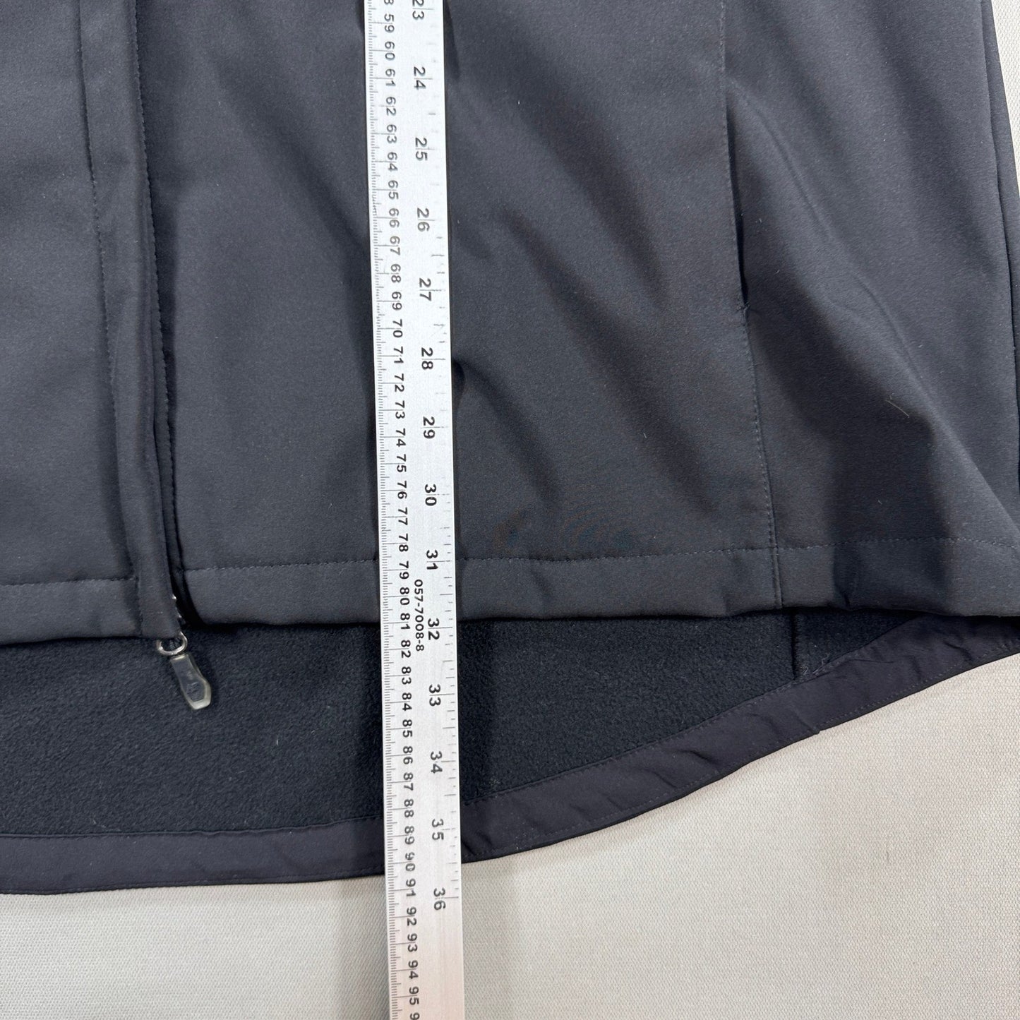 New Balance Softshell Jacket Womens 3XLT Black Hooded Full Zip Windbreaker Coat