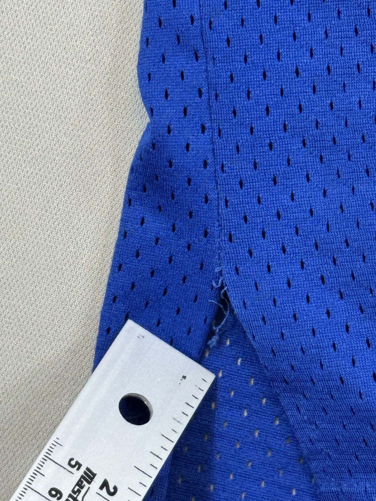 Vintage Reebok Los Angeles Lakers Jerry West #44 mens 2XL Blue Jersey Length +2