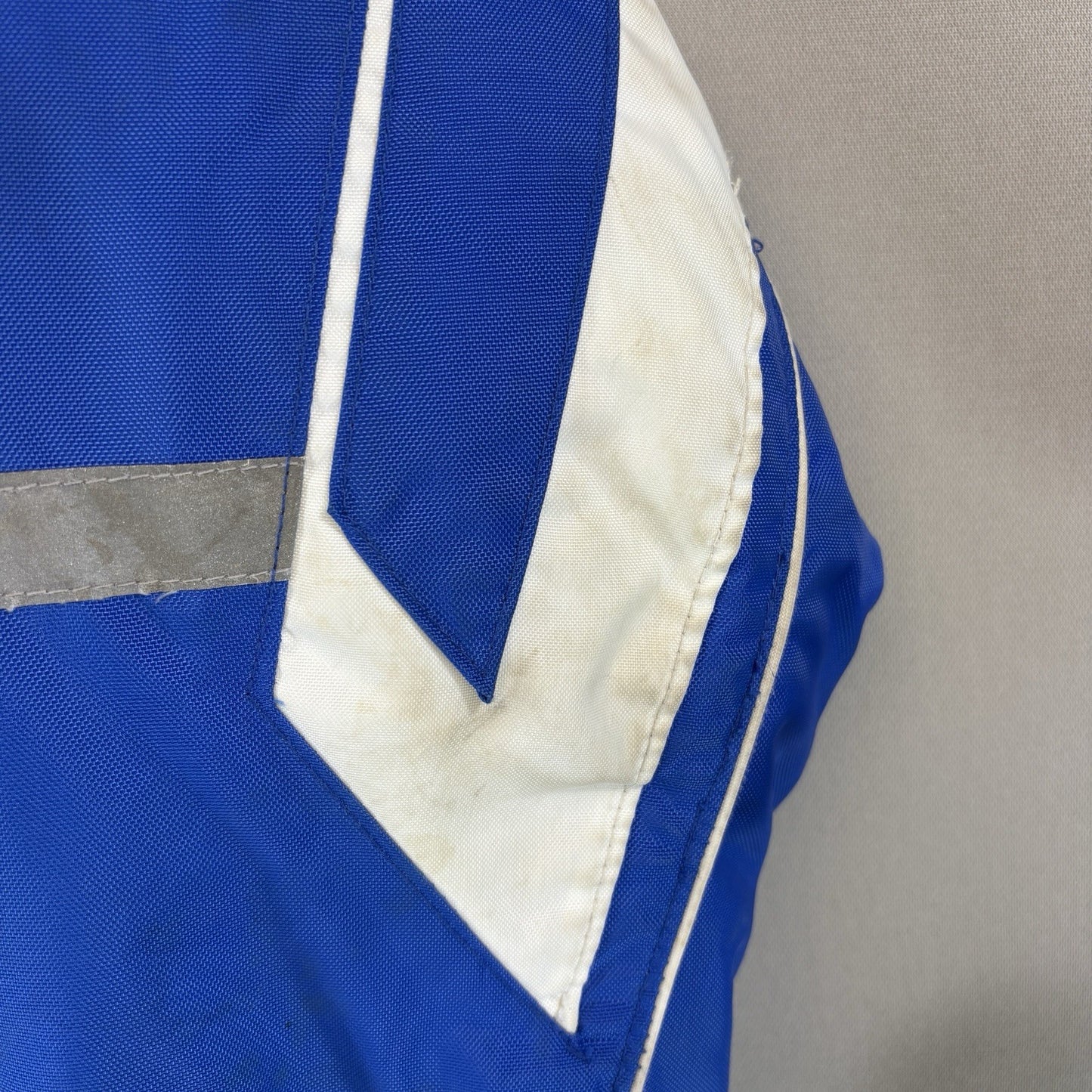 Yamaha Racing Paddock Blue Jacket Button Up Full Zip Youth Medium