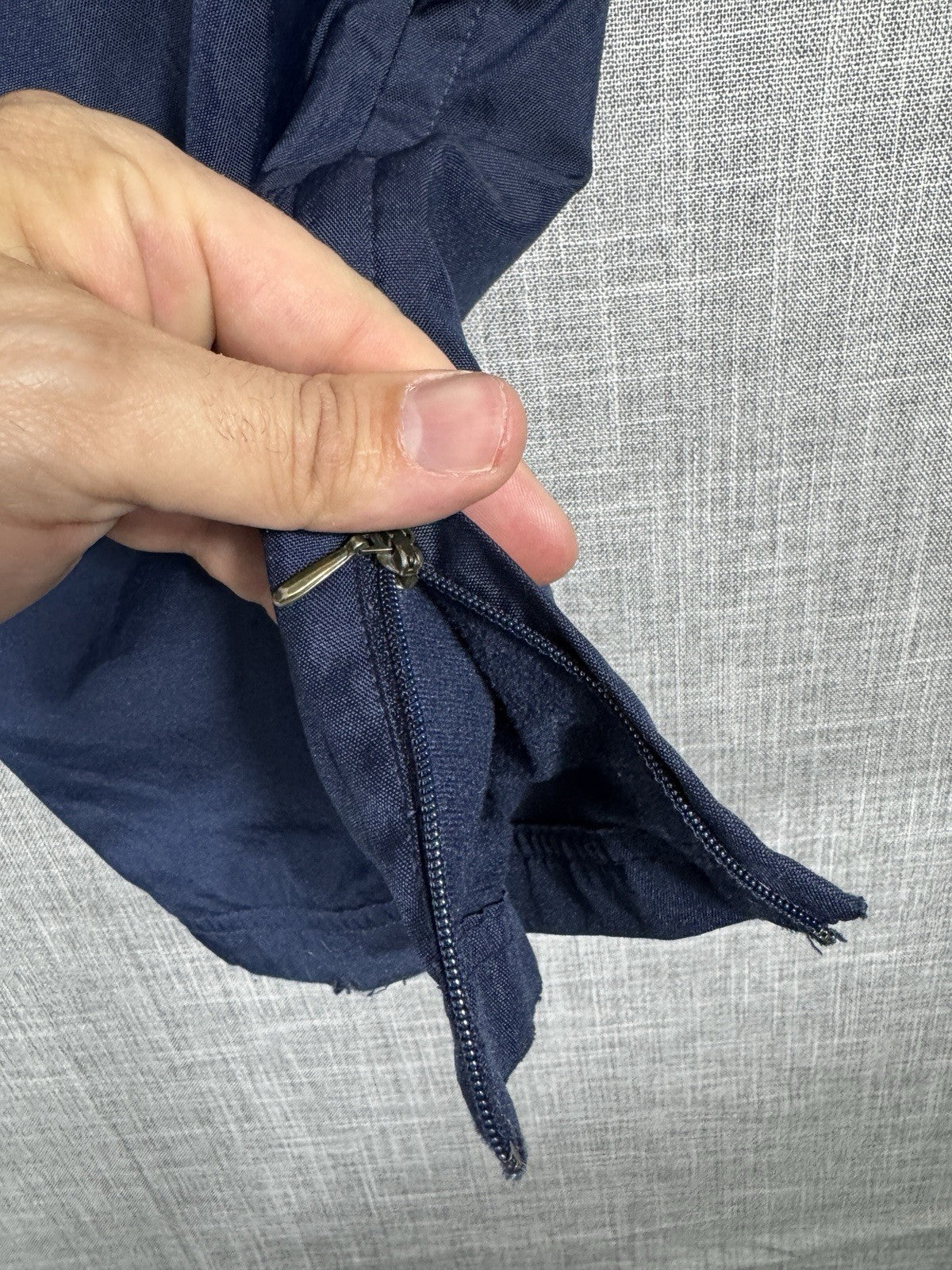 Vintage Nike Track Pants Blue Baggy Y2K Size Large 14-16 youth