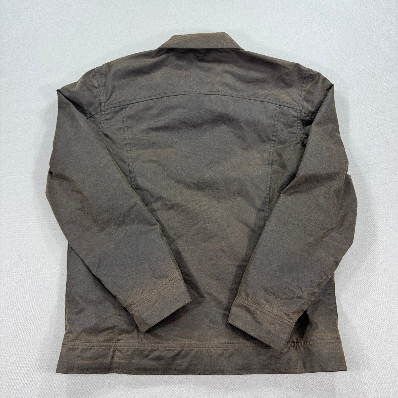 Thursday Everyday Jacket Waxed Cotton mens Medium Dark Olive Lined Heritage