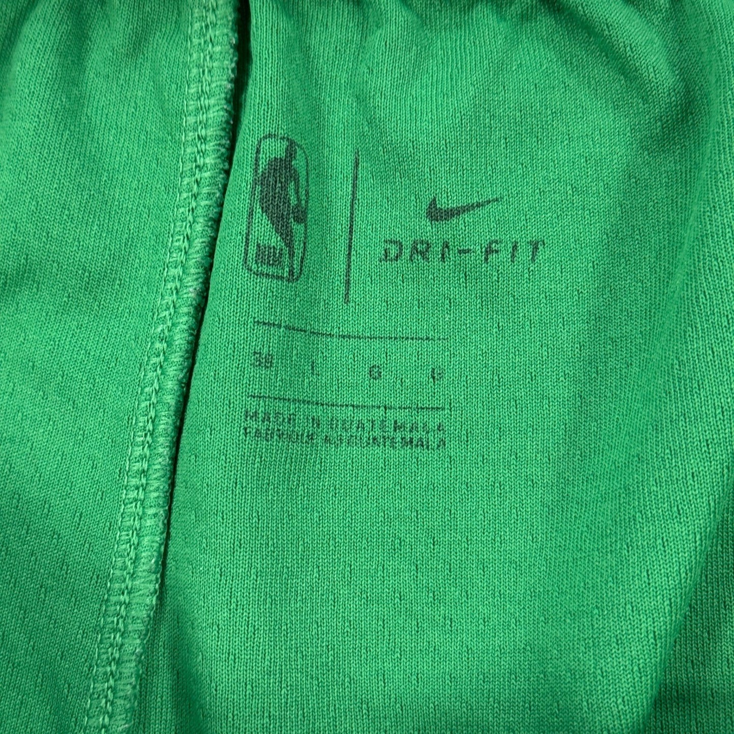 Boston Celtics Shorts Icon Edition NBA Swingman Nike Dri-Fit mens Size 38 Green