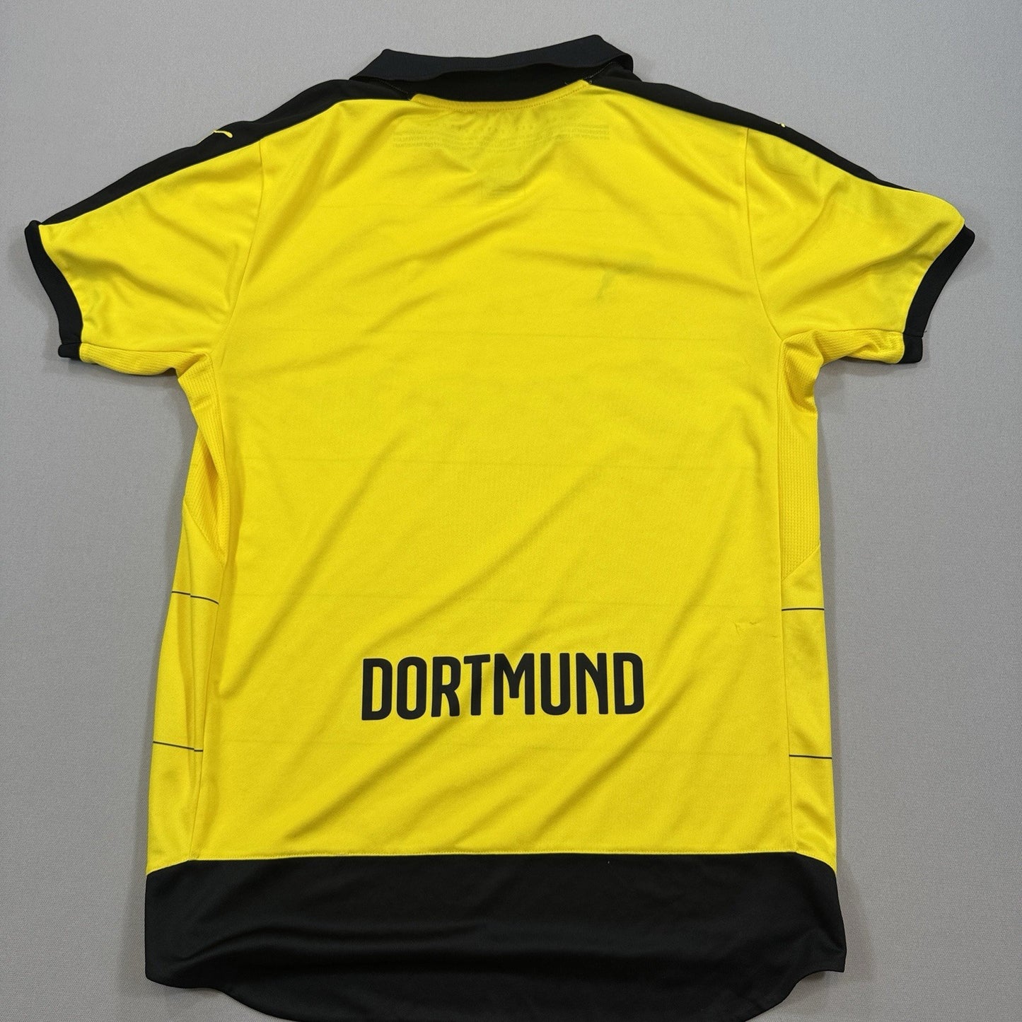Puma Evonik Sport Jersey mens Large Yellow  Football Shirt Borussia Dortmund