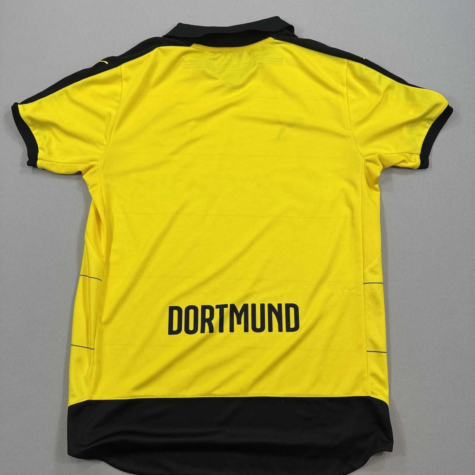 Puma Evonik Sport Jersey mens Large Yellow  Football Shirt Borussia Dortmund