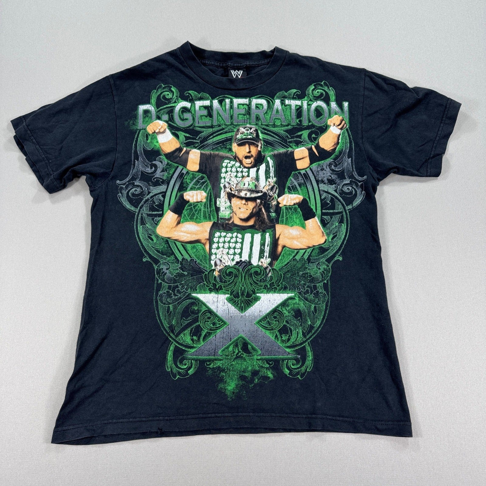 VTG WWE D-Generation X Shirt Adult Mens Medium Wrestling Graphic Made In USA