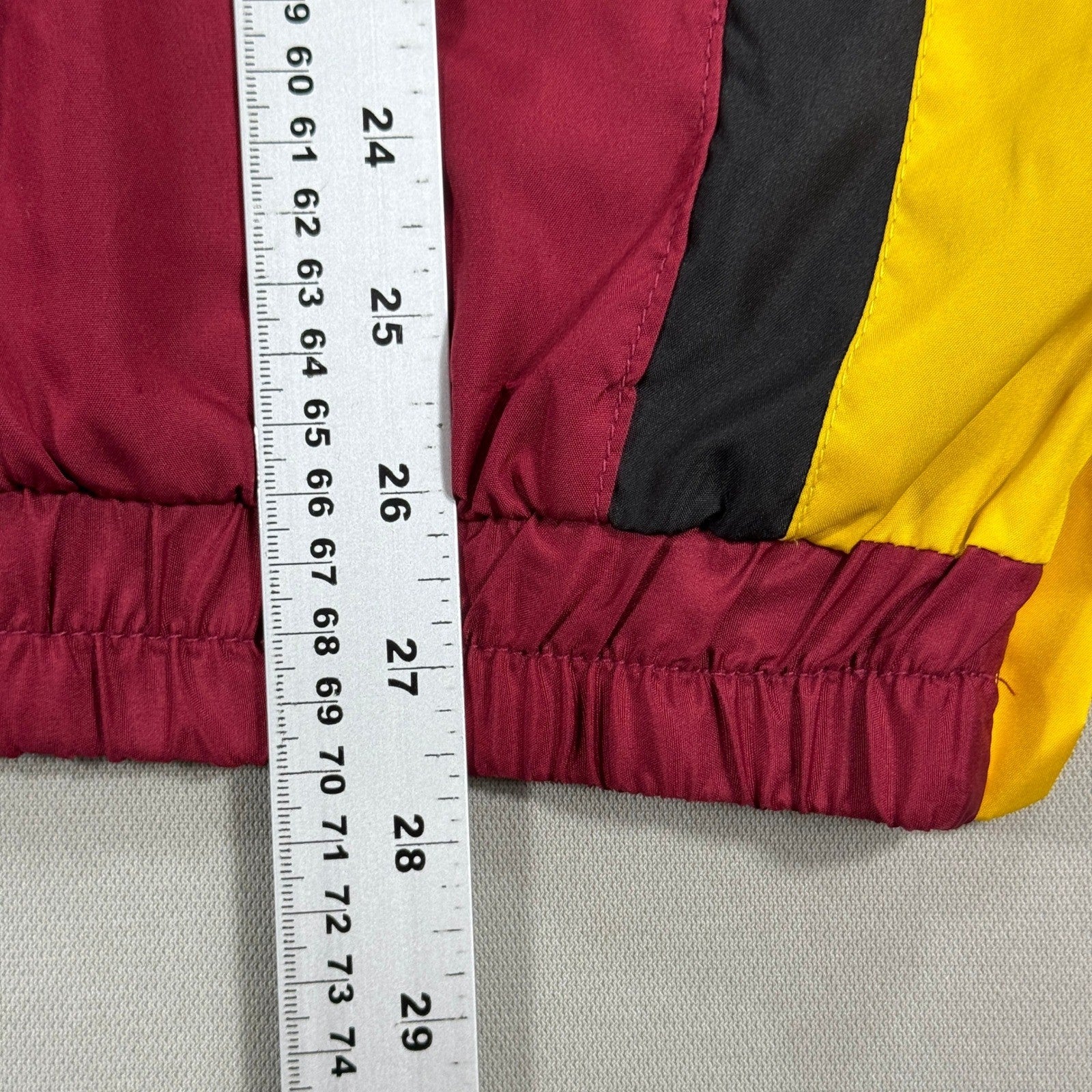 Vintage NFL Washington Redskins Jacket Mens Medium Outline Spellout Pullover