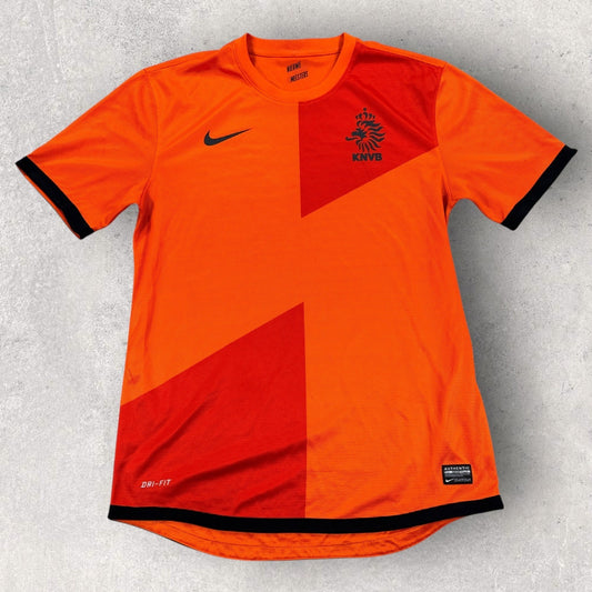 Netherlands Shirt Mens Medium KNVB Soccer Nike Dri Fit Euro Football Authentic