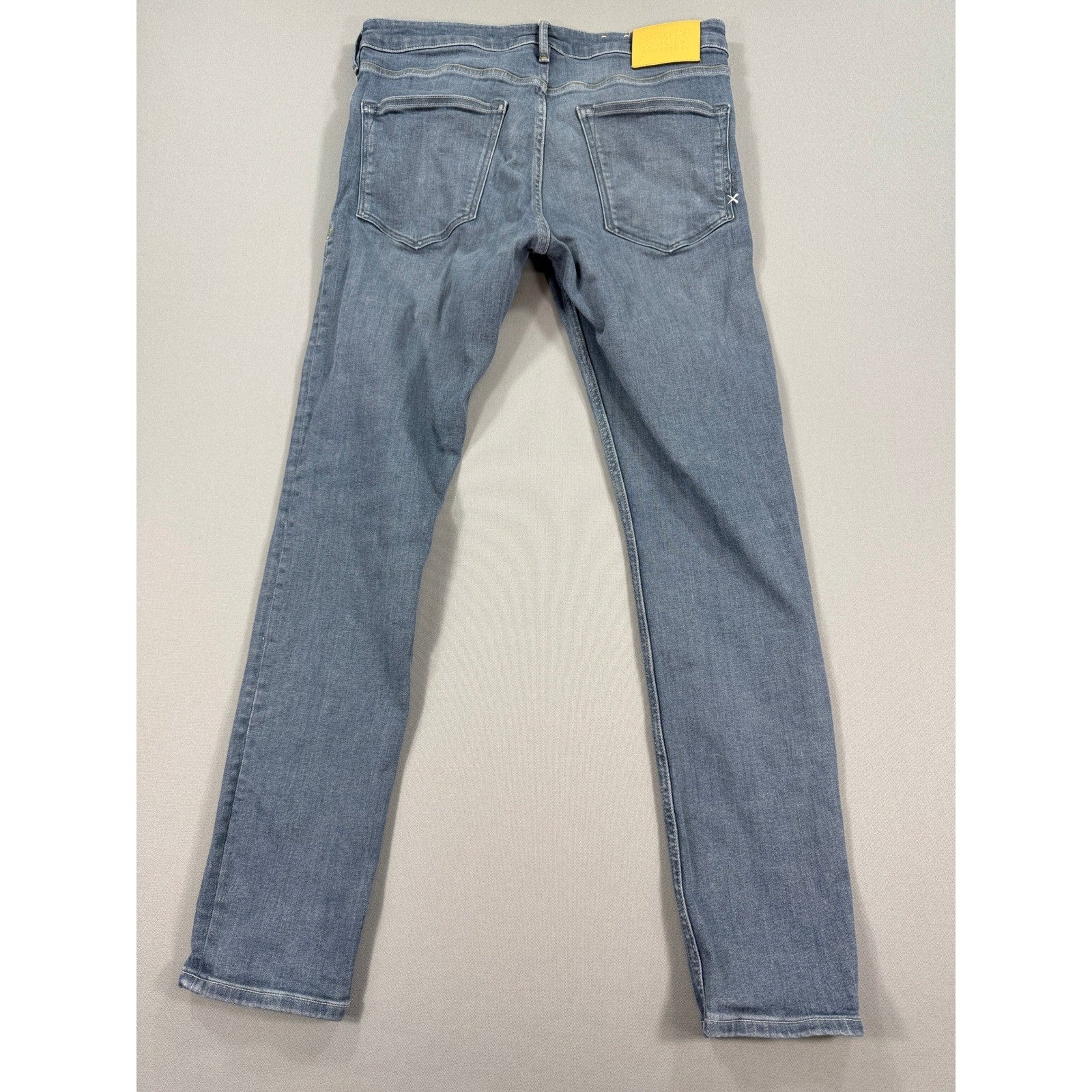 3x Scotch & Soda Jeans Skinny Fit Stretch Denim mens 32x32 Gray Blue Beige