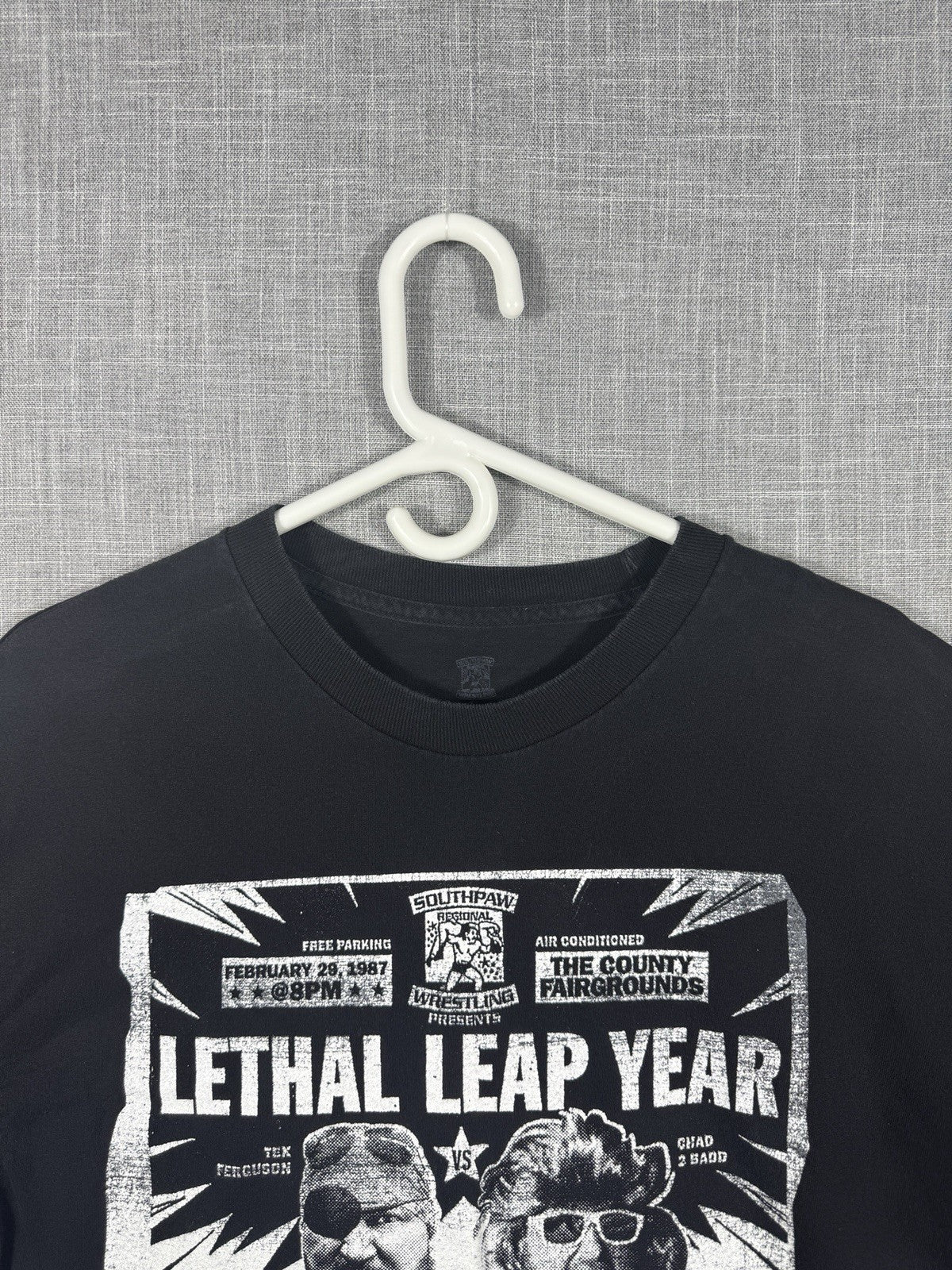 Vintage WWE Lethal Leap Year Southpaw Regional Wrestling T Shirt Size Large