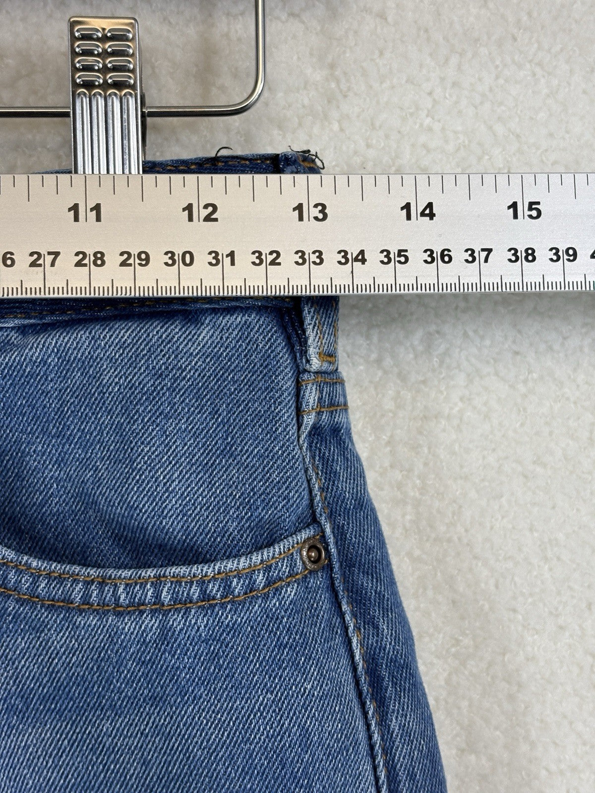 Scotch & Soda Wide Leg High Rise Jeans Womens 25x30 Blue Denim Medium Wash